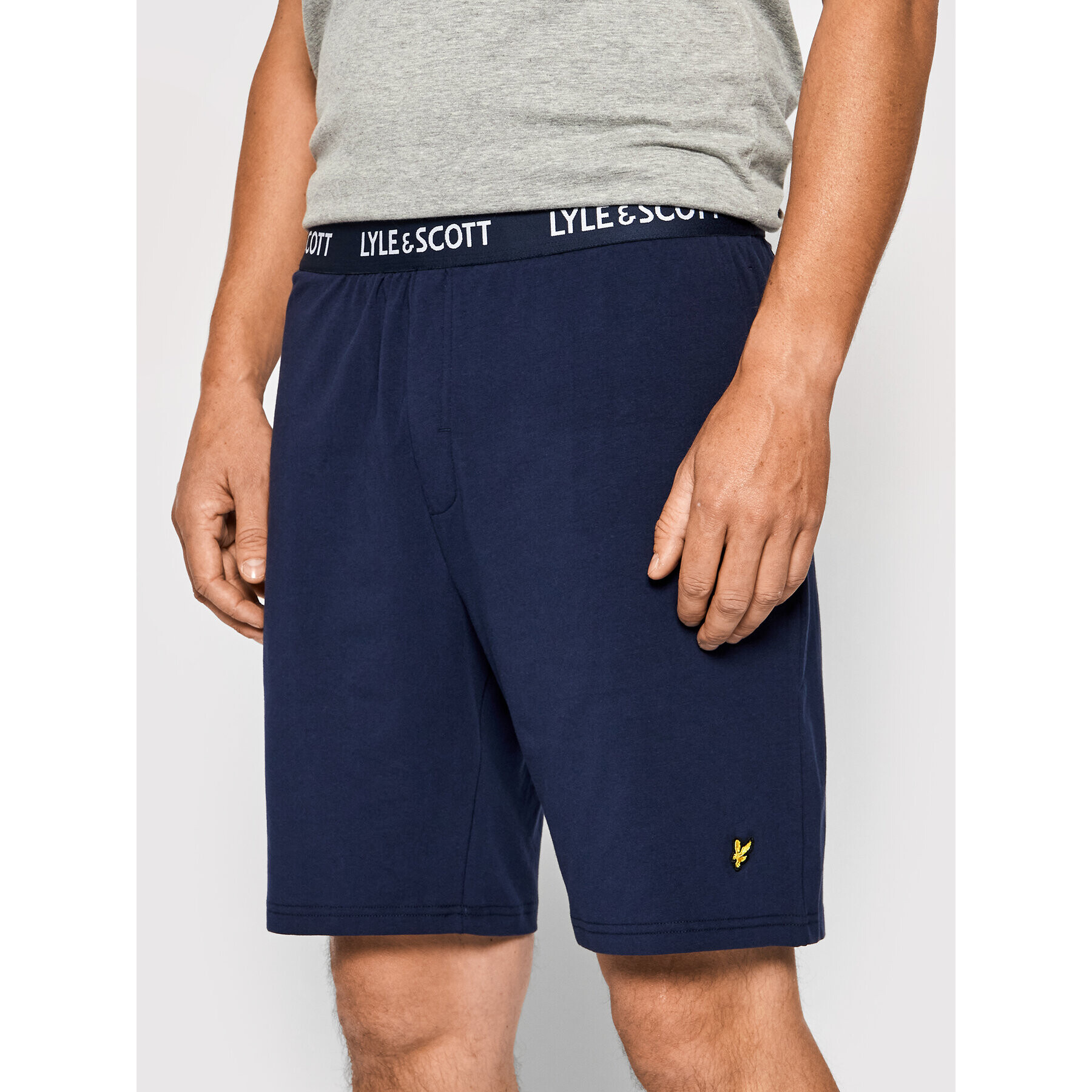 Lyle & Scott Pijama Charlie LSLSET900 Colorat - Pled.ro