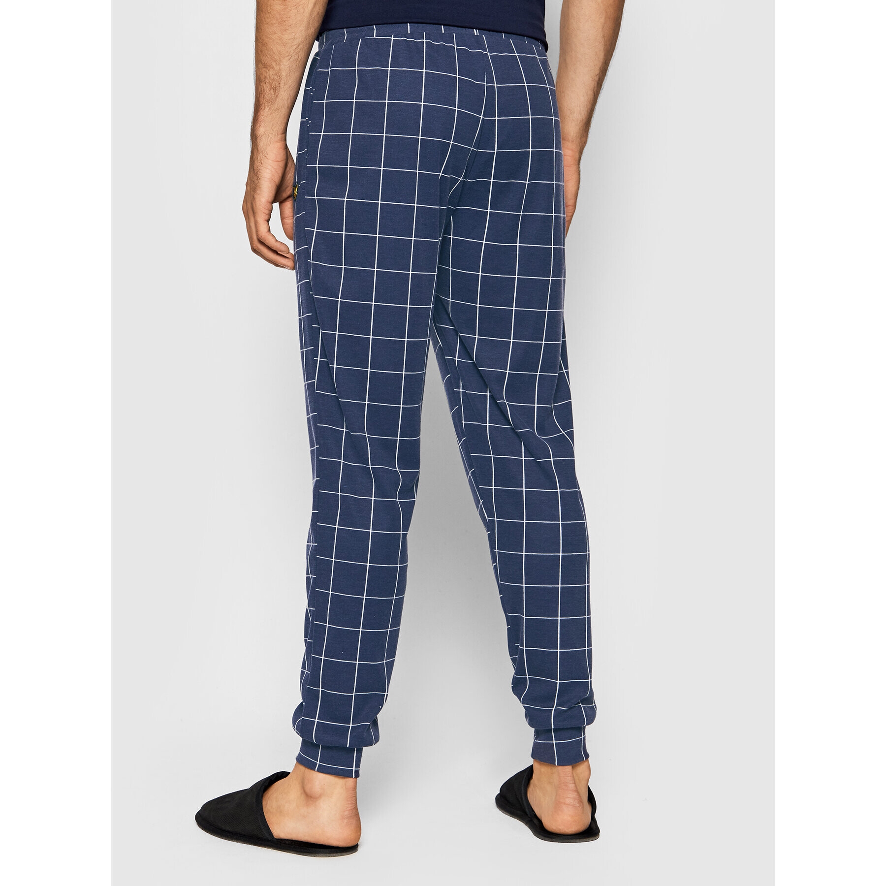 Lyle & Scott Pijama Dominic LSLSET947 Bleumarin - Pled.ro