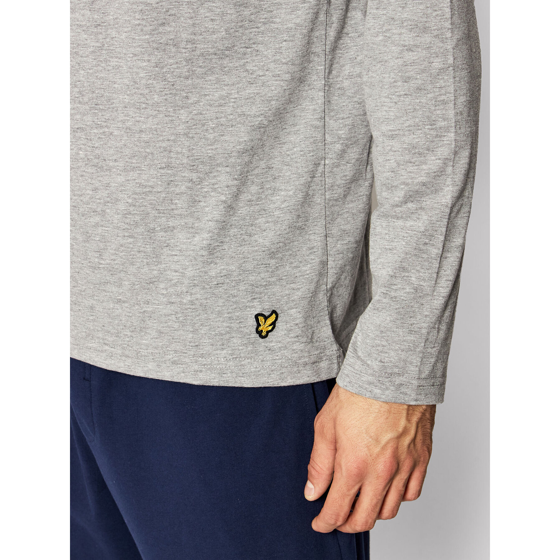 Lyle & Scott Pijama Hugo LSLSET921 Gri - Pled.ro