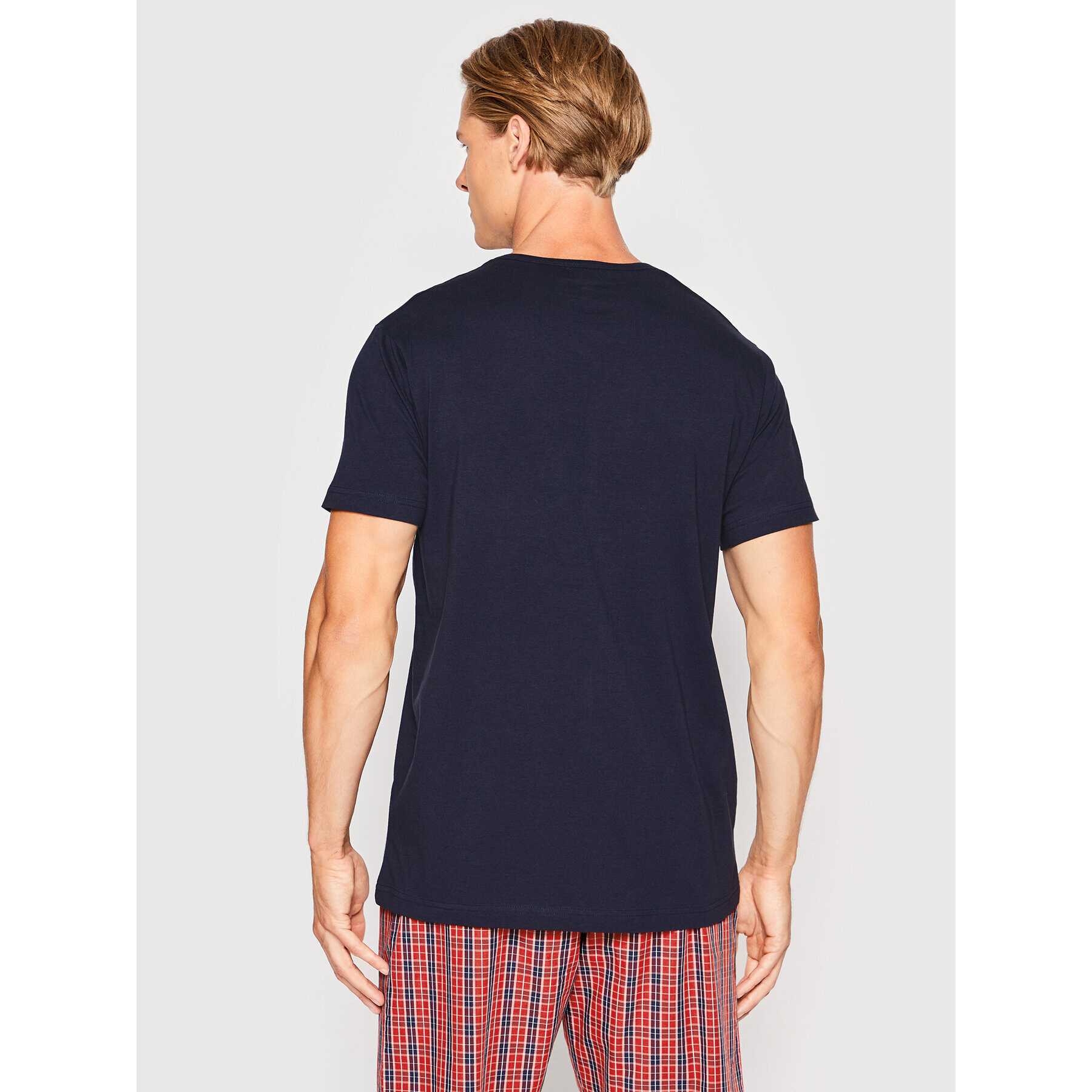 Lyle & Scott Pijama Kyle LSLSET903 Colorat Regular Fit - Pled.ro