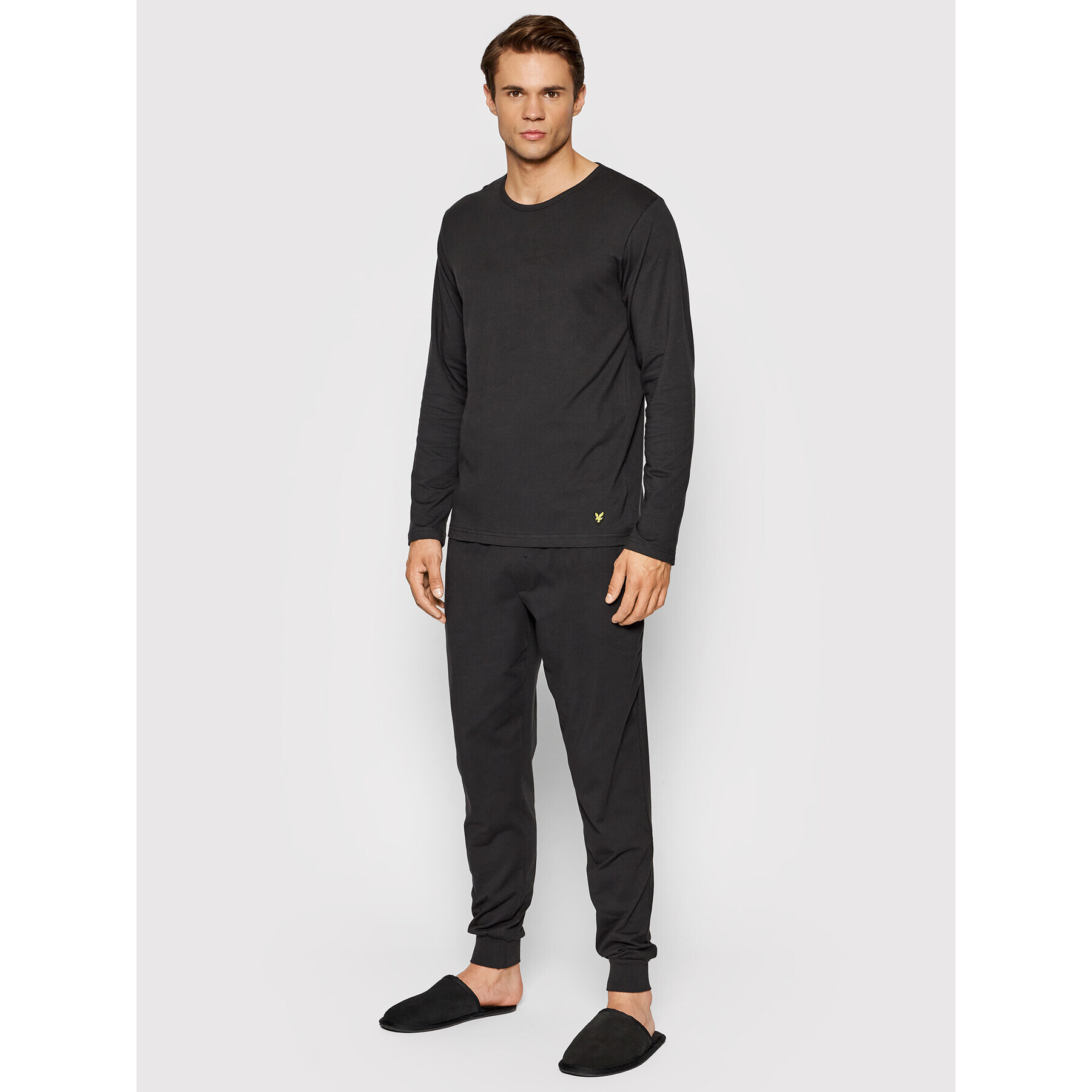 Lyle & Scott Pijama Stanley LSLSET920 Negru - Pled.ro