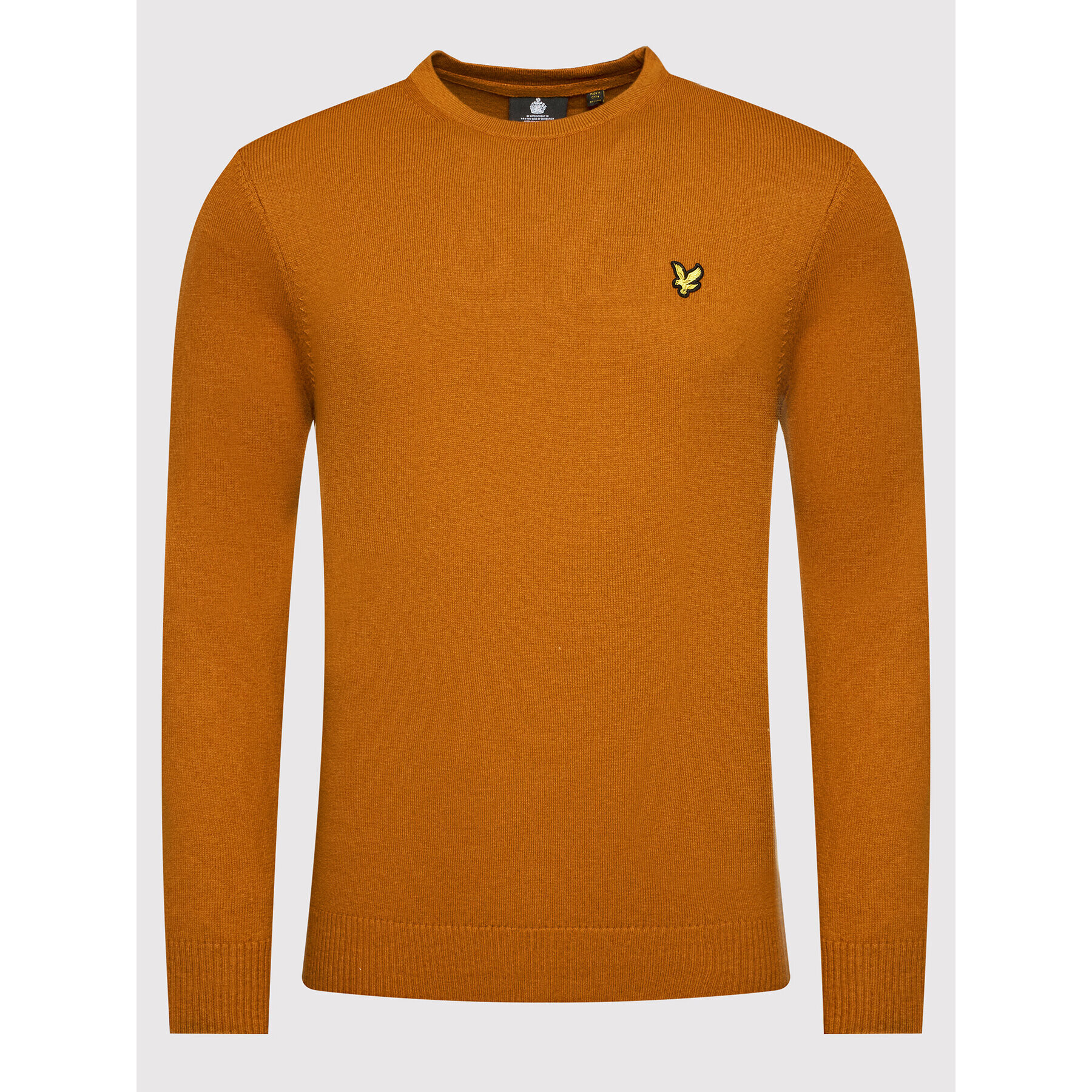 Lyle & Scott Pulover Crew KN400VC Maro Regular Fit - Pled.ro