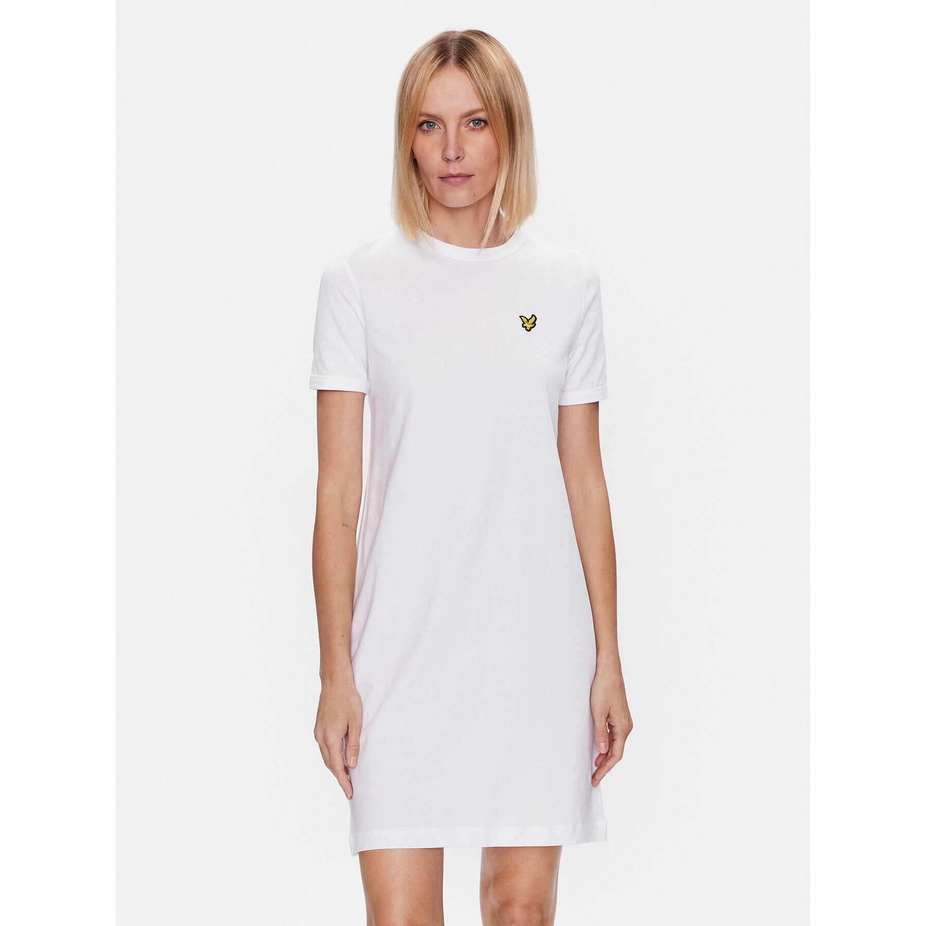 Lyle & Scott Rochie de zi DRW1602V Alb Regular Fit - Pled.ro