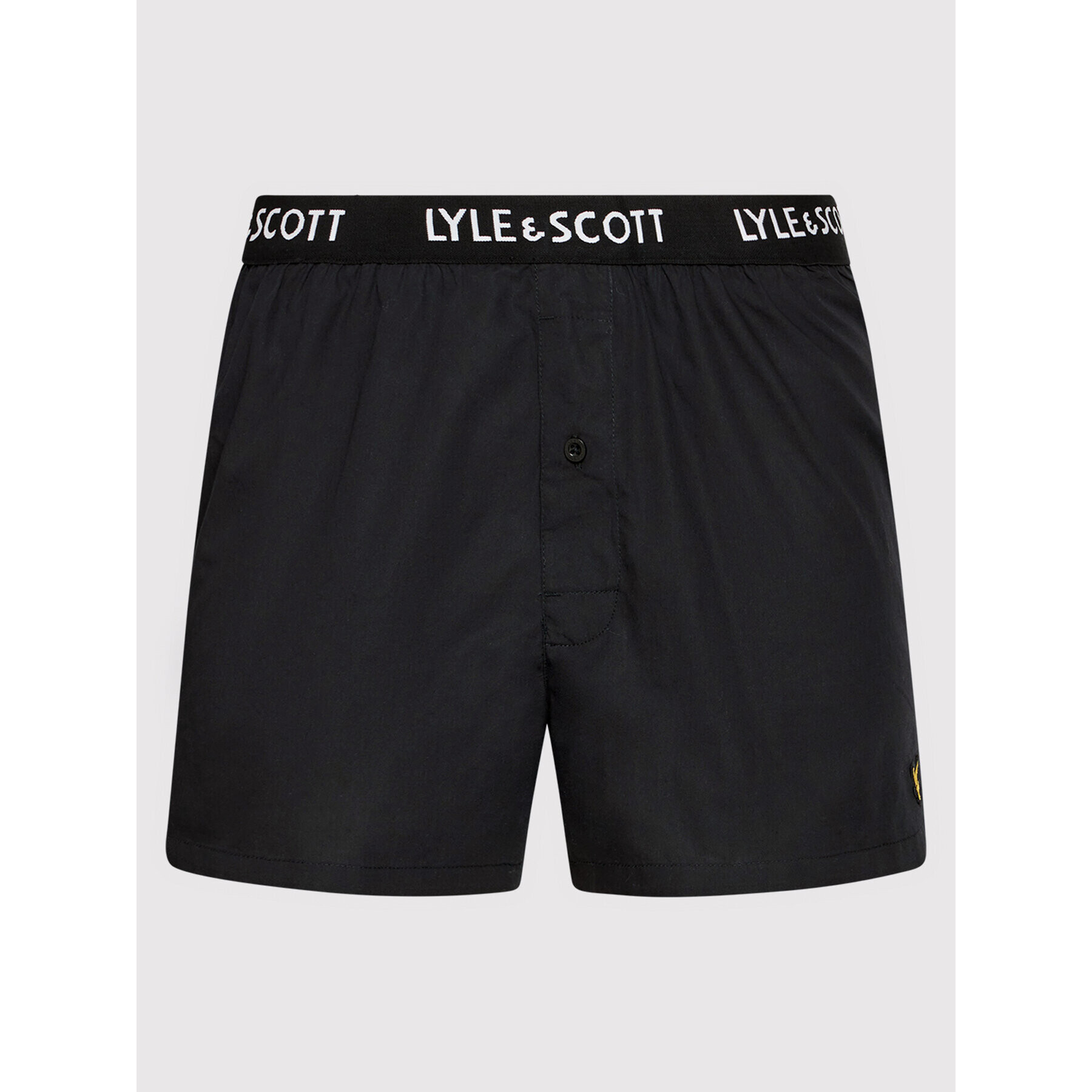 Lyle & Scott Set 2 perechi de boxeri Dylan LSBOXER006 Negru - Pled.ro