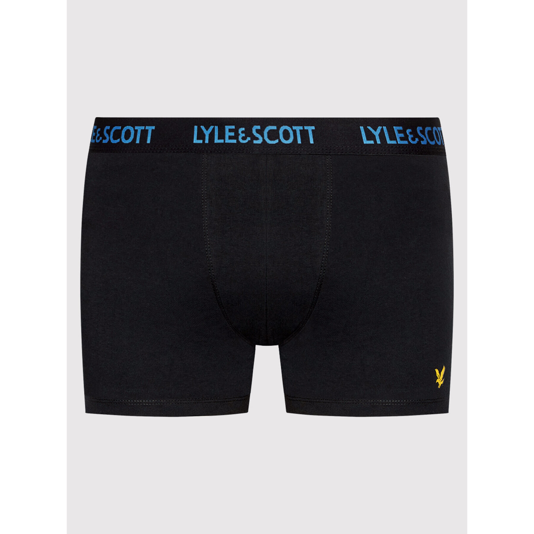 Lyle & Scott Set 3 perechi de boxeri Barclay LSUWTC001 Negru - Pled.ro