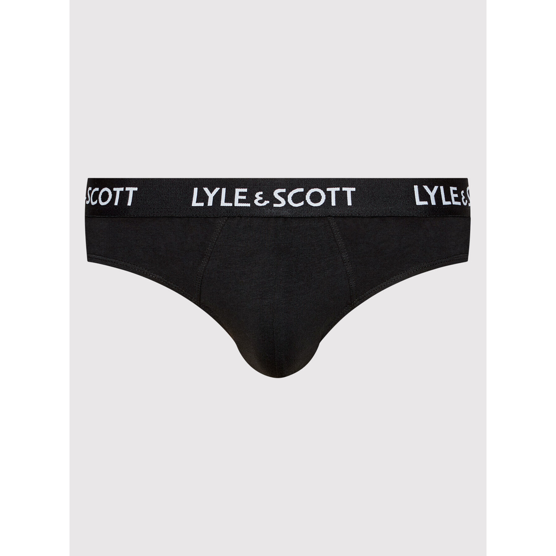 Lyle & Scott Set 3 perechi de slipuri Owen LSUWBC002 Negru - Pled.ro