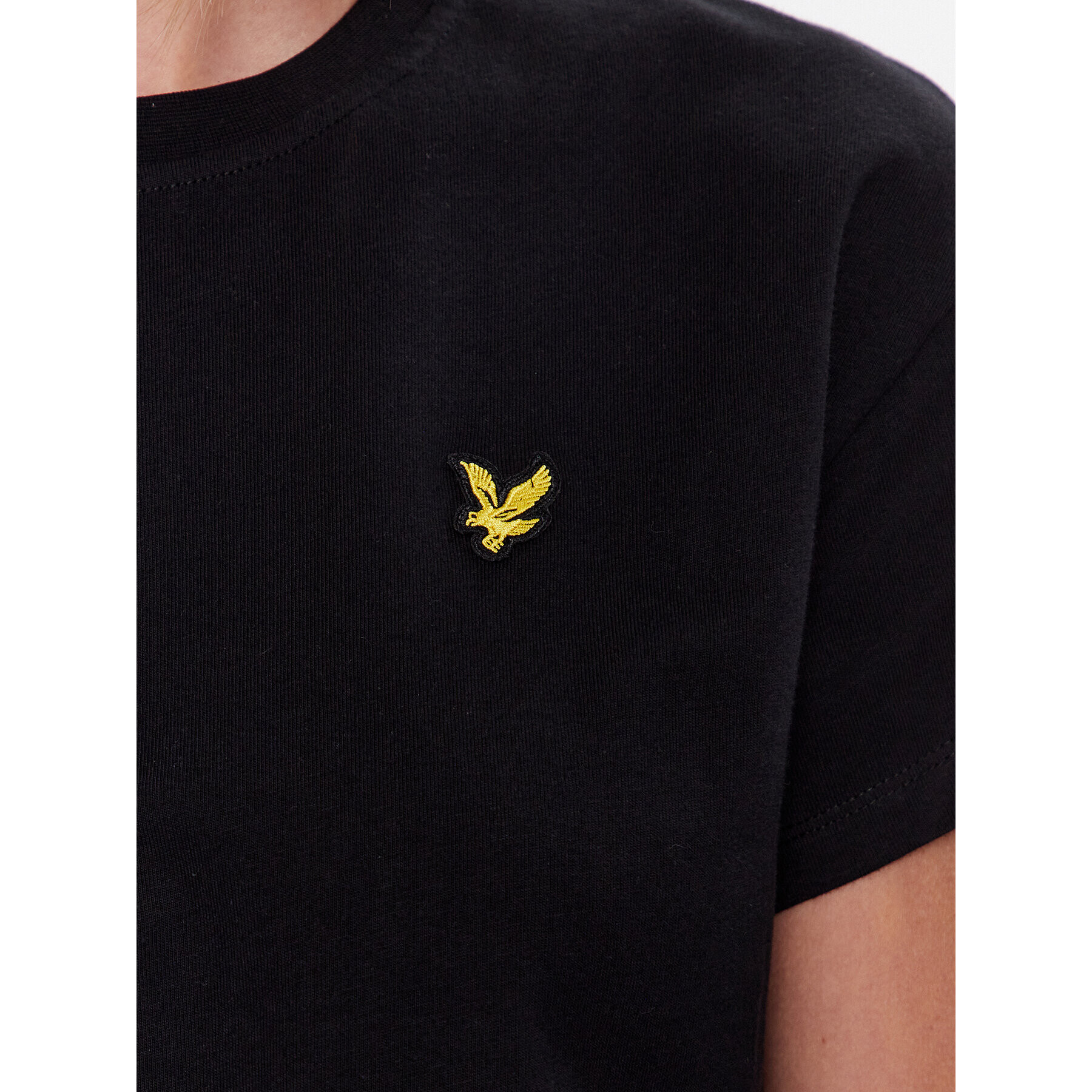 Lyle & Scott Tricou Cropped TSW1607V Negru Regular Fit - Pled.ro