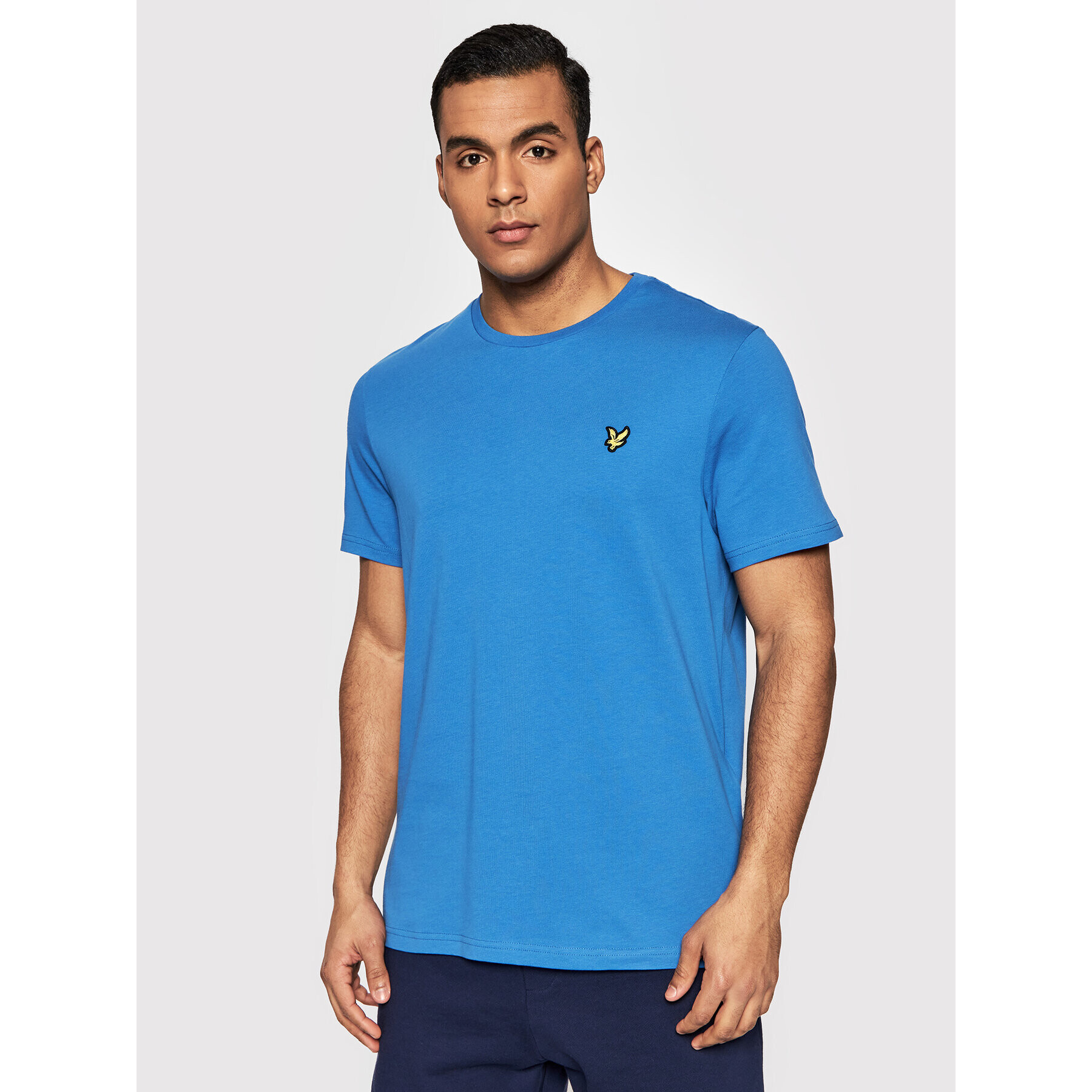 Lyle & Scott Tricou Plain TS400VOG Albastru Regular Fit - Pled.ro