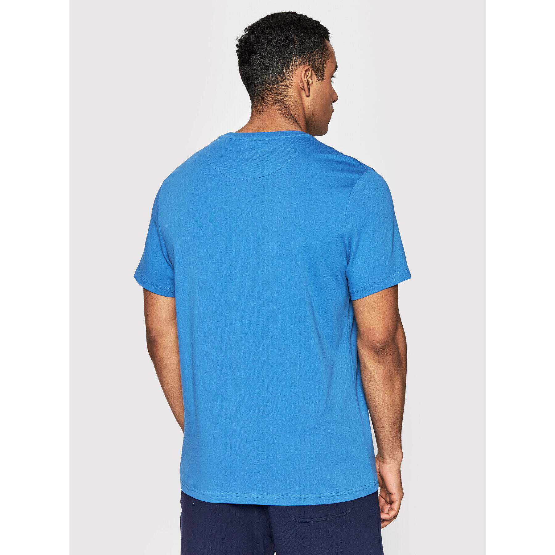 Lyle & Scott Tricou Plain TS400VOG Albastru Regular Fit - Pled.ro