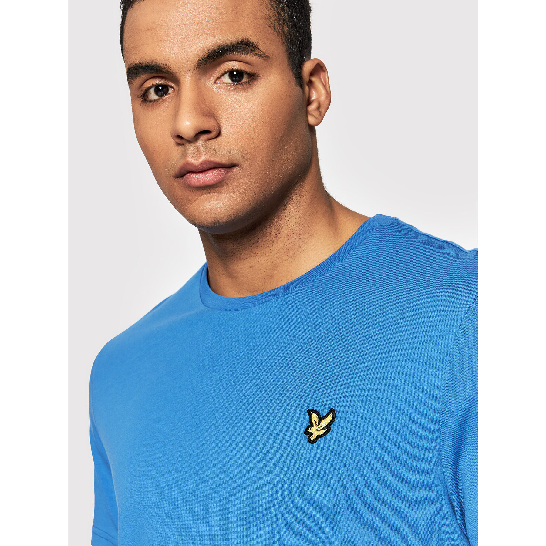 Lyle & Scott Tricou Plain TS400VOG Albastru Regular Fit - Pled.ro