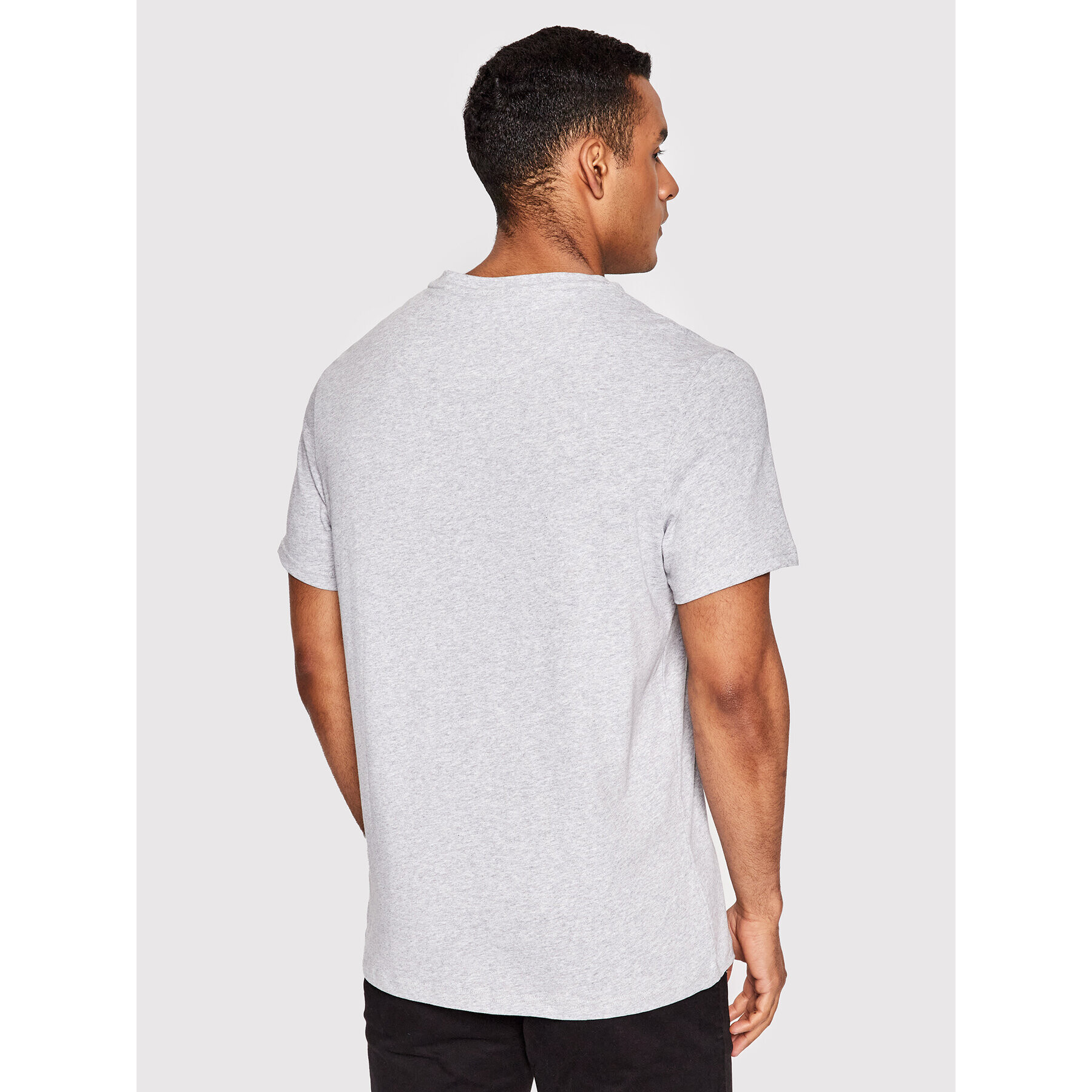 Lyle & Scott Tricou Plain TS400VOG Gri Regular Fit - Pled.ro