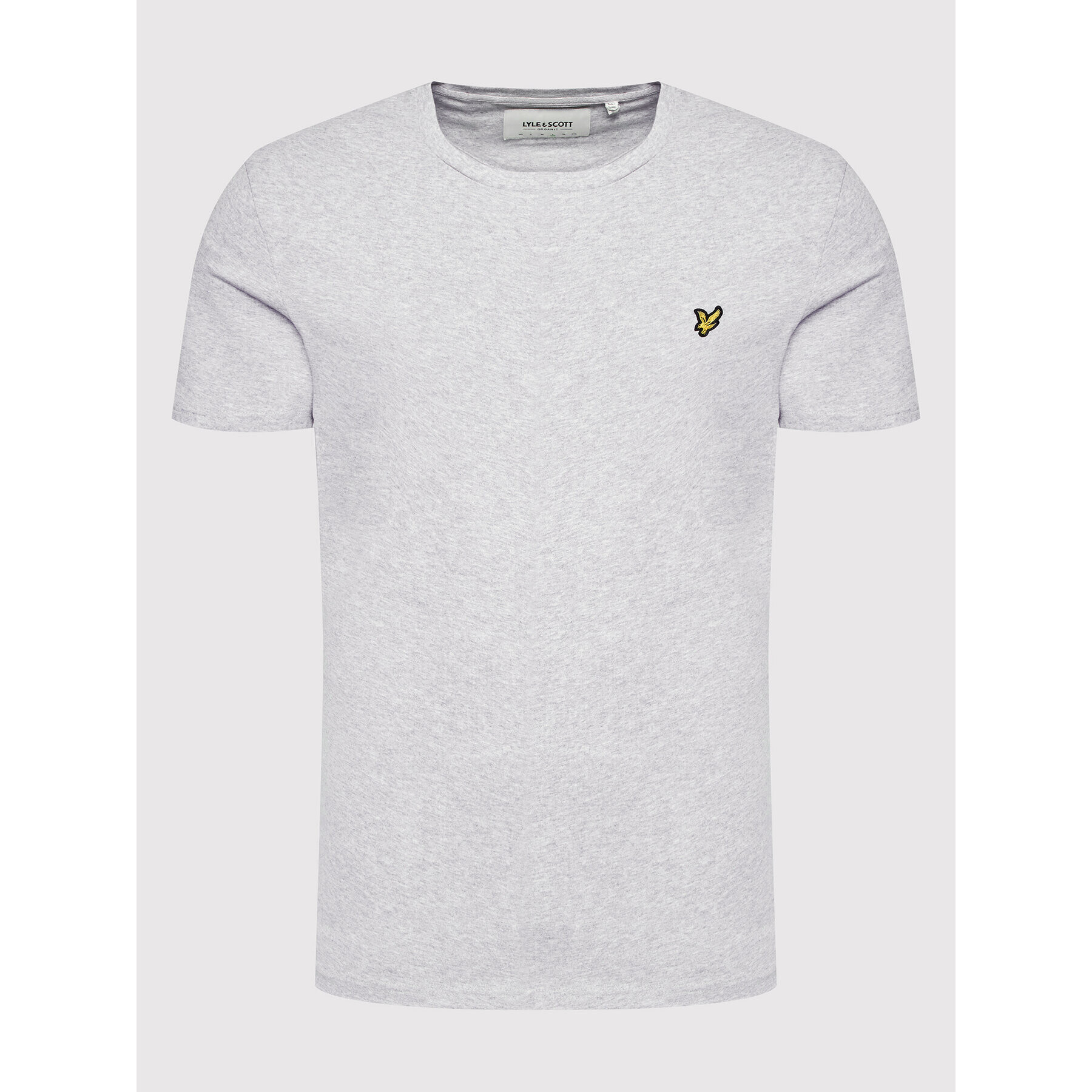 Lyle & Scott Tricou Plain TS400VOG Gri Regular Fit - Pled.ro