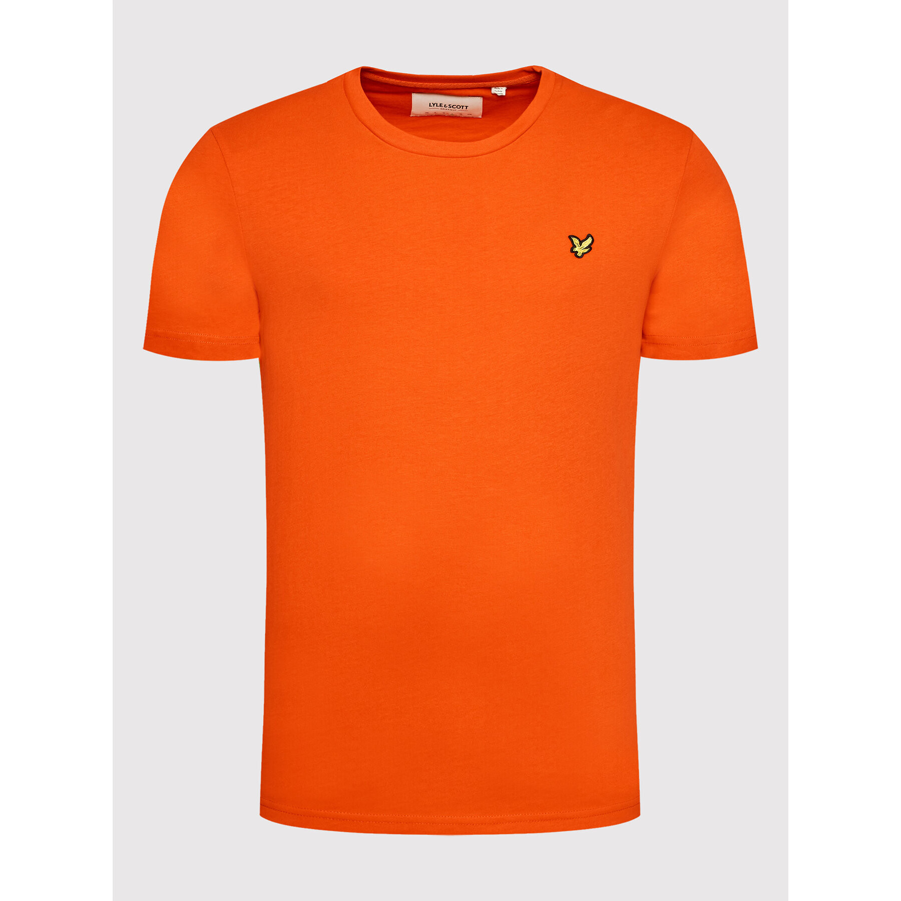 Lyle & Scott Tricou Plain TS400VOG Portocaliu Regular Fit - Pled.ro