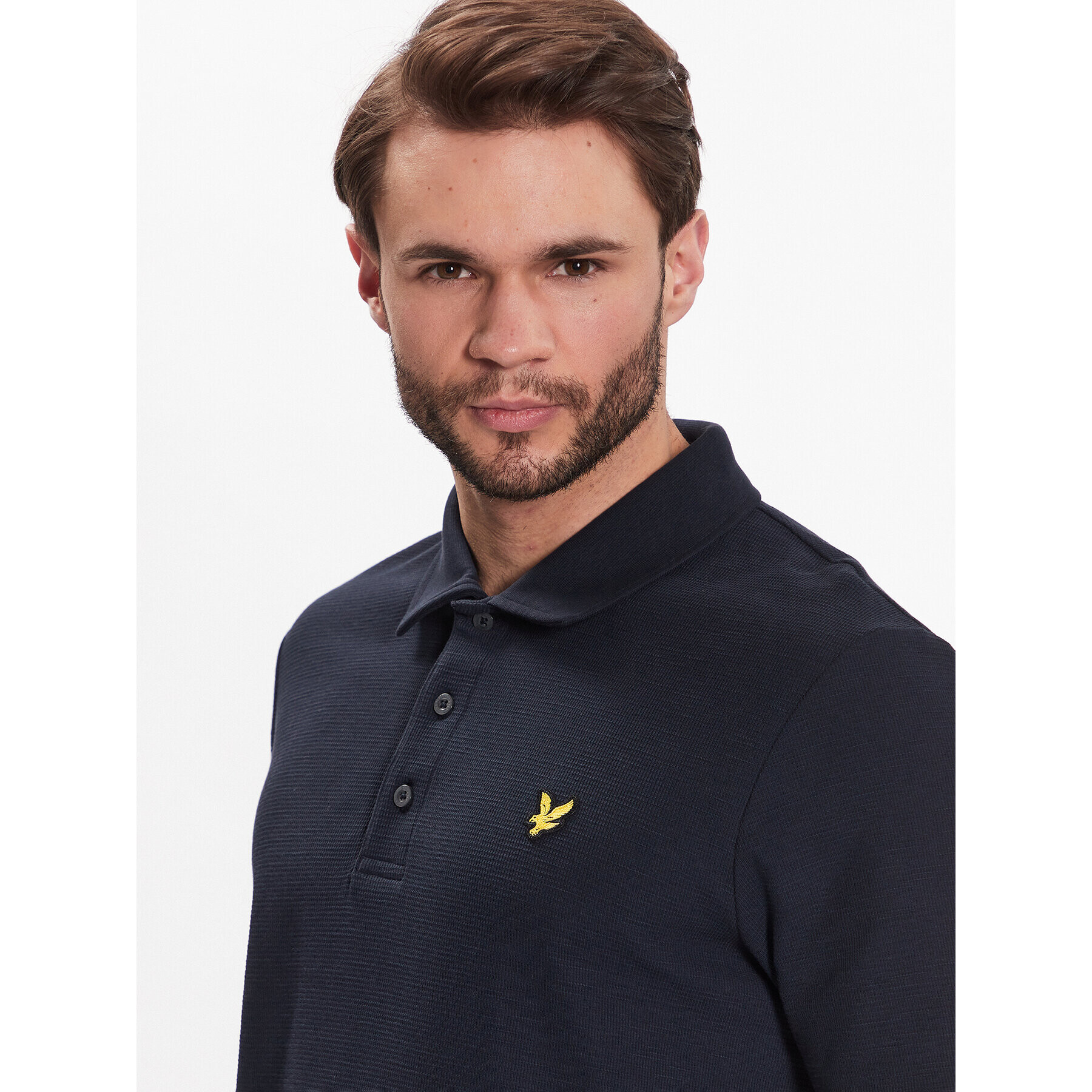 Lyle & Scott Tricou polo Milano Trim Polo Shirt SP1812V Bleumarin Regular Fit - Pled.ro