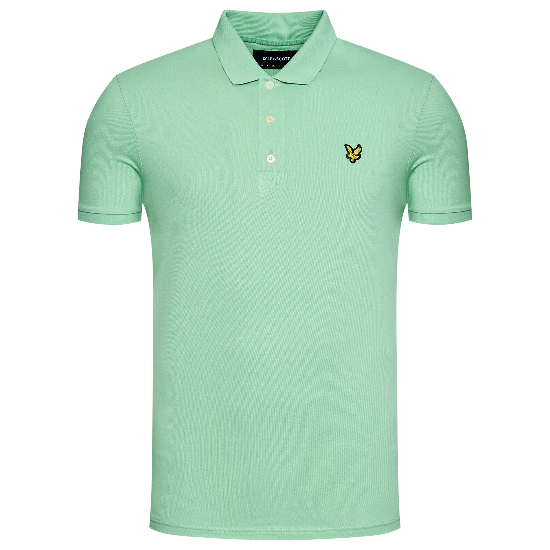 Lyle & Scott Tricou polo Plain SP400VOG Verde Regular Fit - Pled.ro