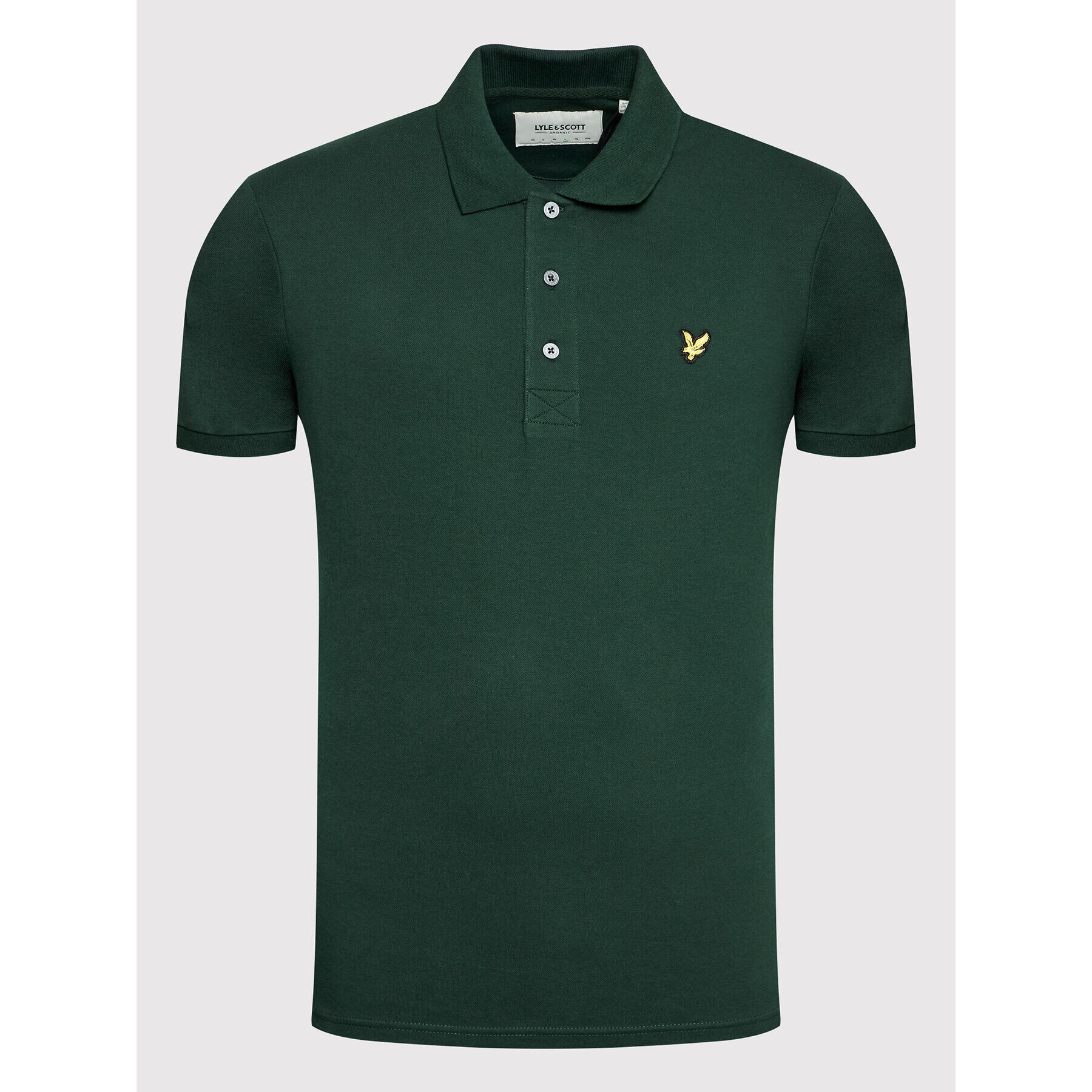 Lyle & Scott Tricou polo Plain SP400VOG Verde Regular Fit - Pled.ro