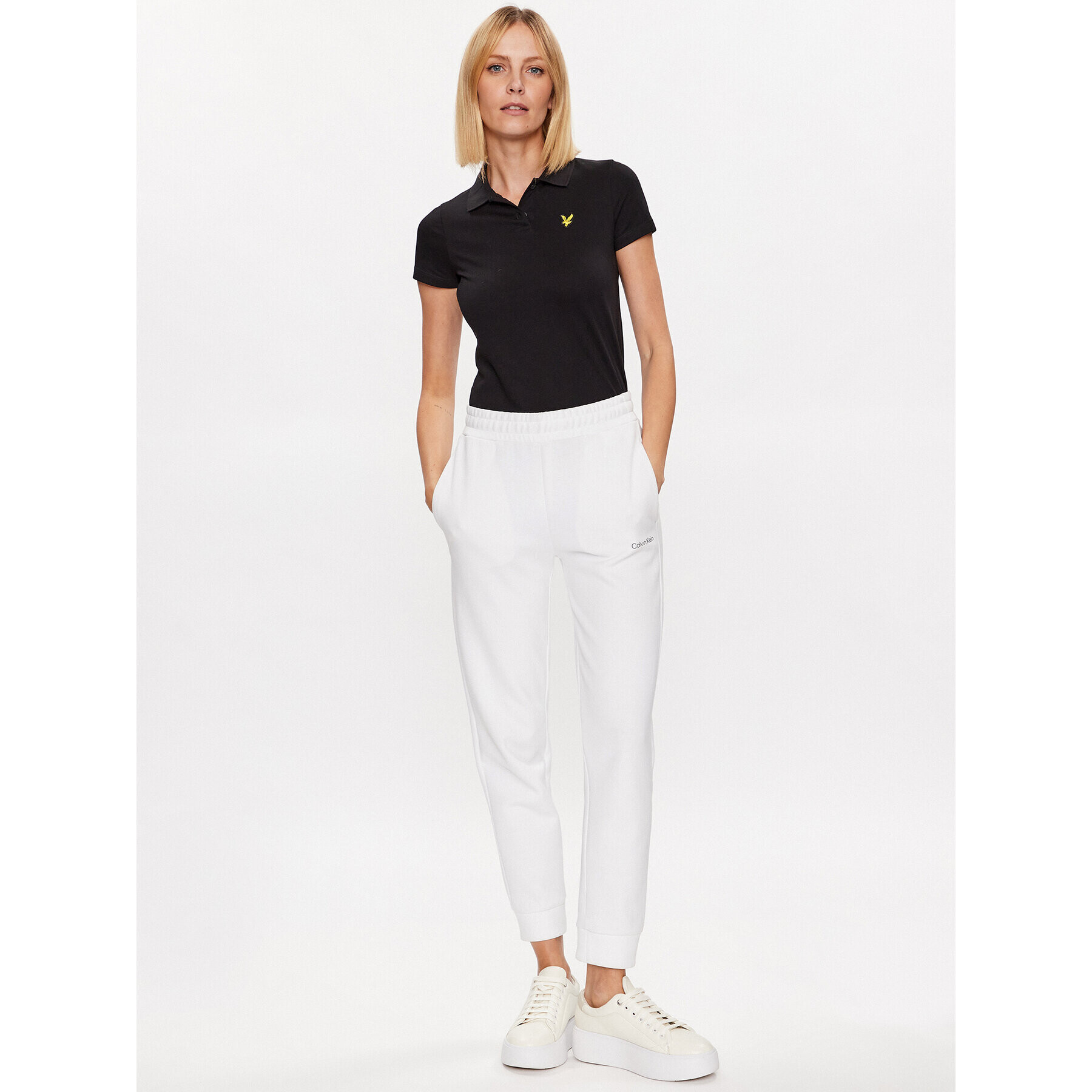 Lyle & Scott Tricou polo Regular Fit Polo SPW1800V Negru Regular Fit - Pled.ro