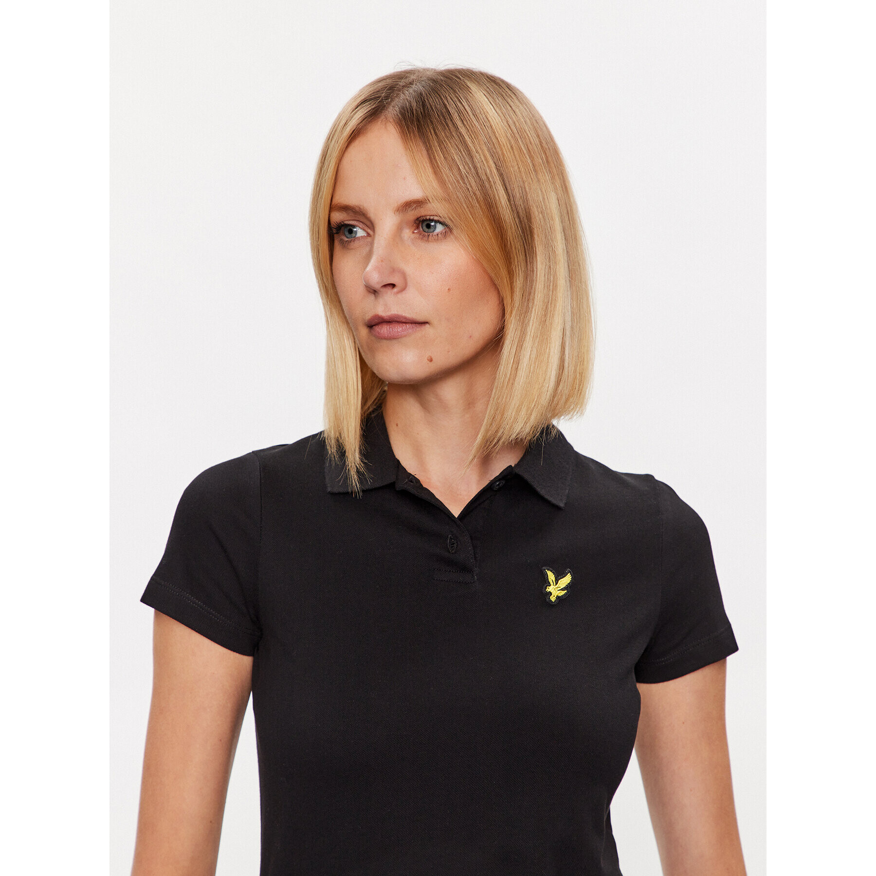 Lyle & Scott Tricou polo Regular Fit Polo SPW1800V Negru Regular Fit - Pled.ro