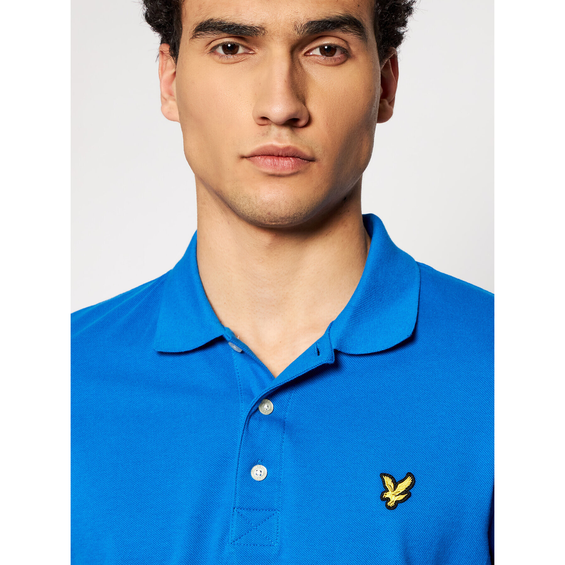 Lyle & Scott Tricou polo SP400VTR Albastru Regular Fit - Pled.ro