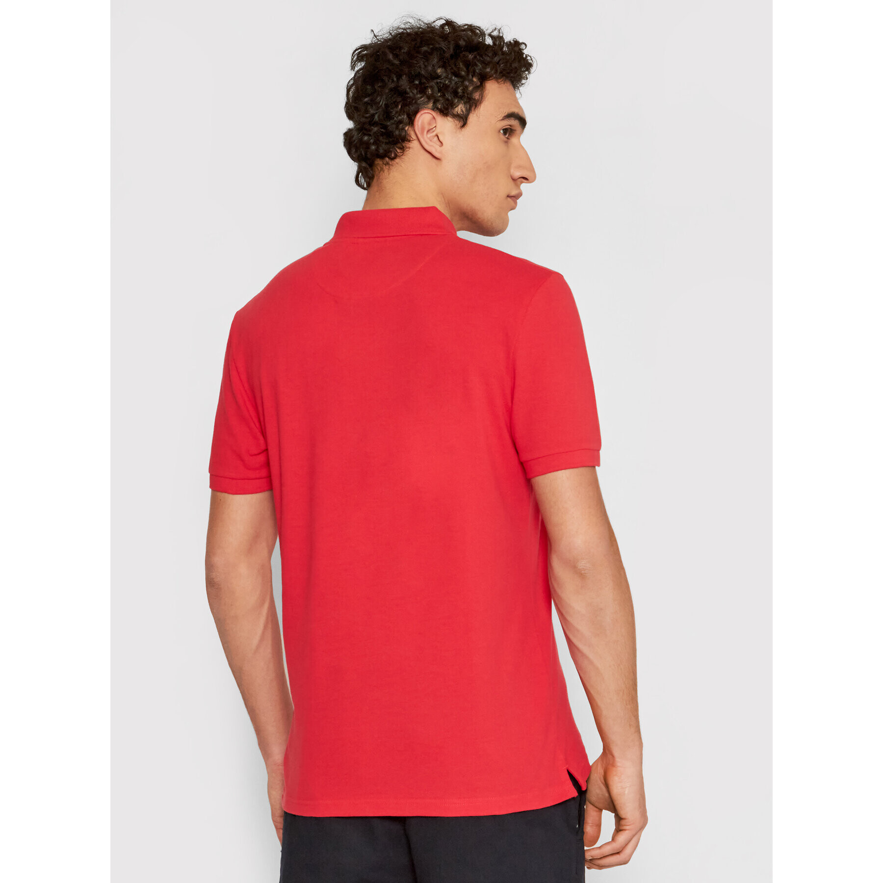 Lyle & Scott Tricou polo SP400VTR Roșu Regular Fit - Pled.ro