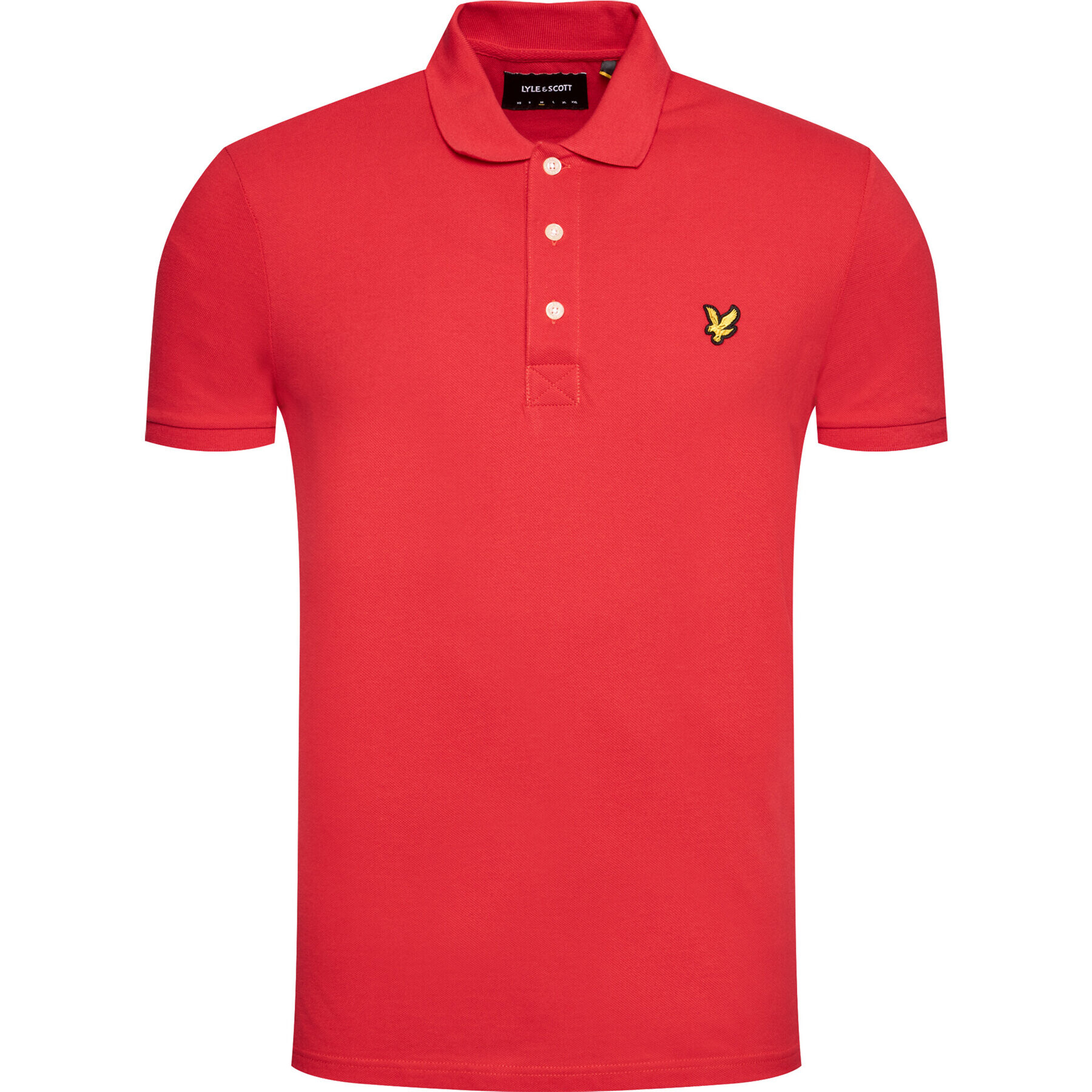 Lyle & Scott Tricou polo SP400VTR Roșu Regular Fit - Pled.ro