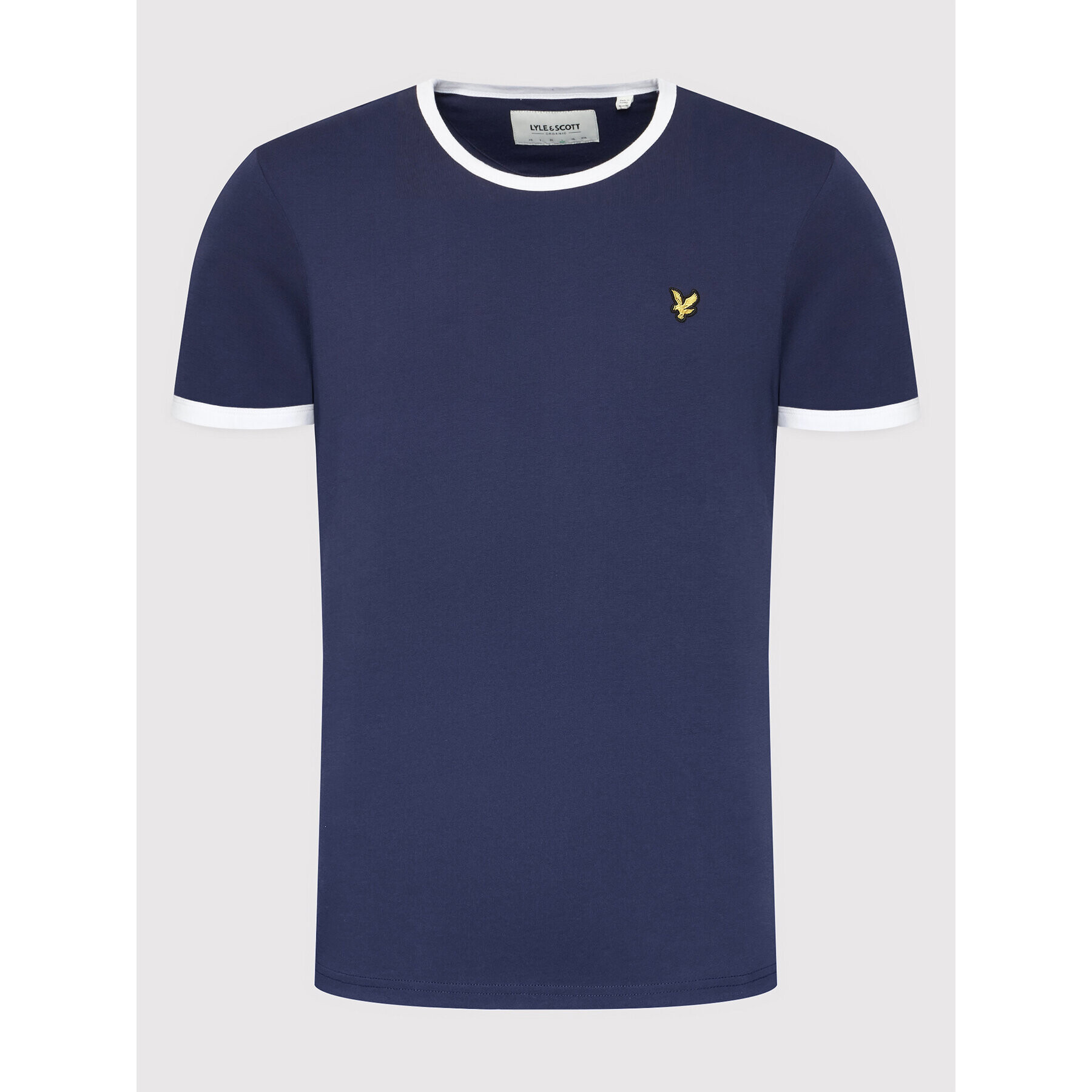 Lyle & Scott Tricou Ringer TS705VOG Bleumarin Regular Fit - Pled.ro