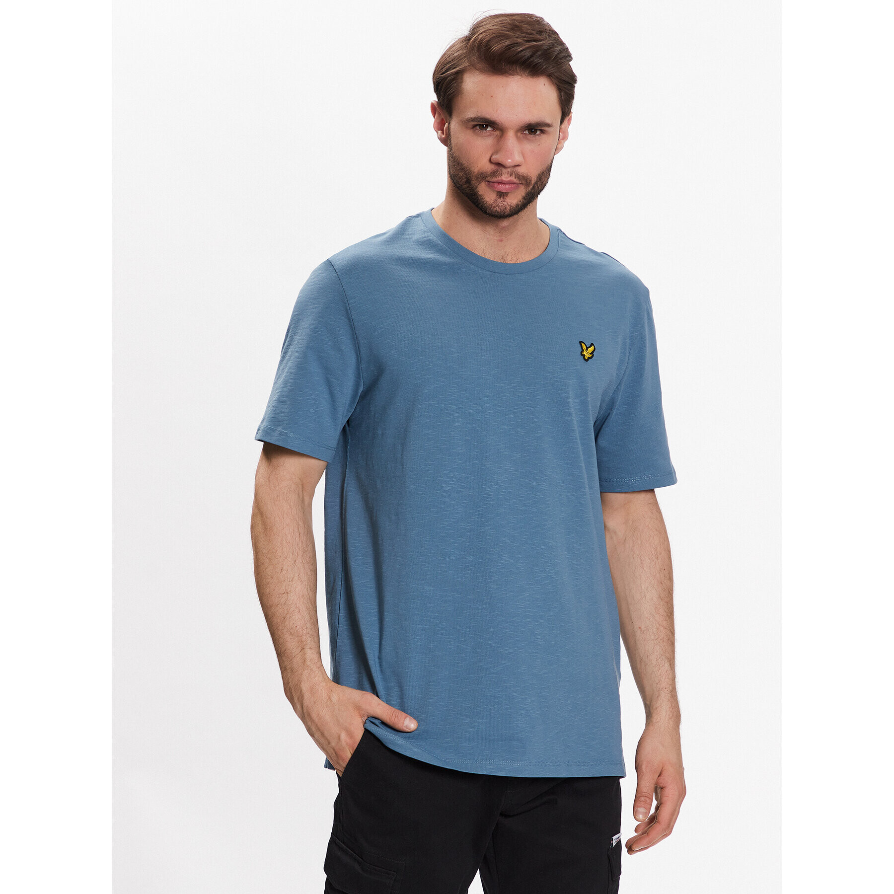 Lyle & Scott Tricou SLUB T SHIRT TS1804V Albastru Regular Fit - Pled.ro