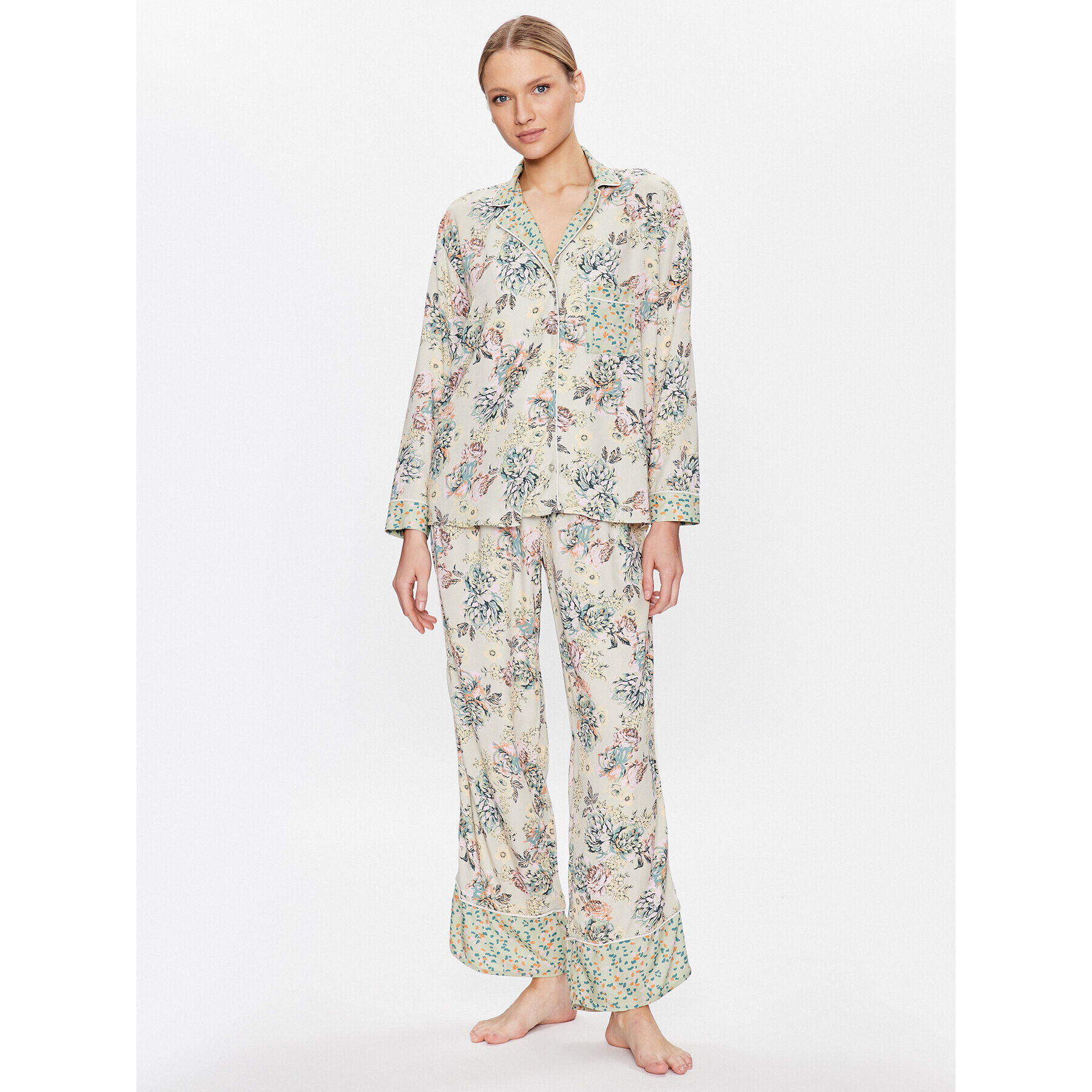 Maaji Pijama 1014ZPS033 Verde Regular Fit - Pled.ro