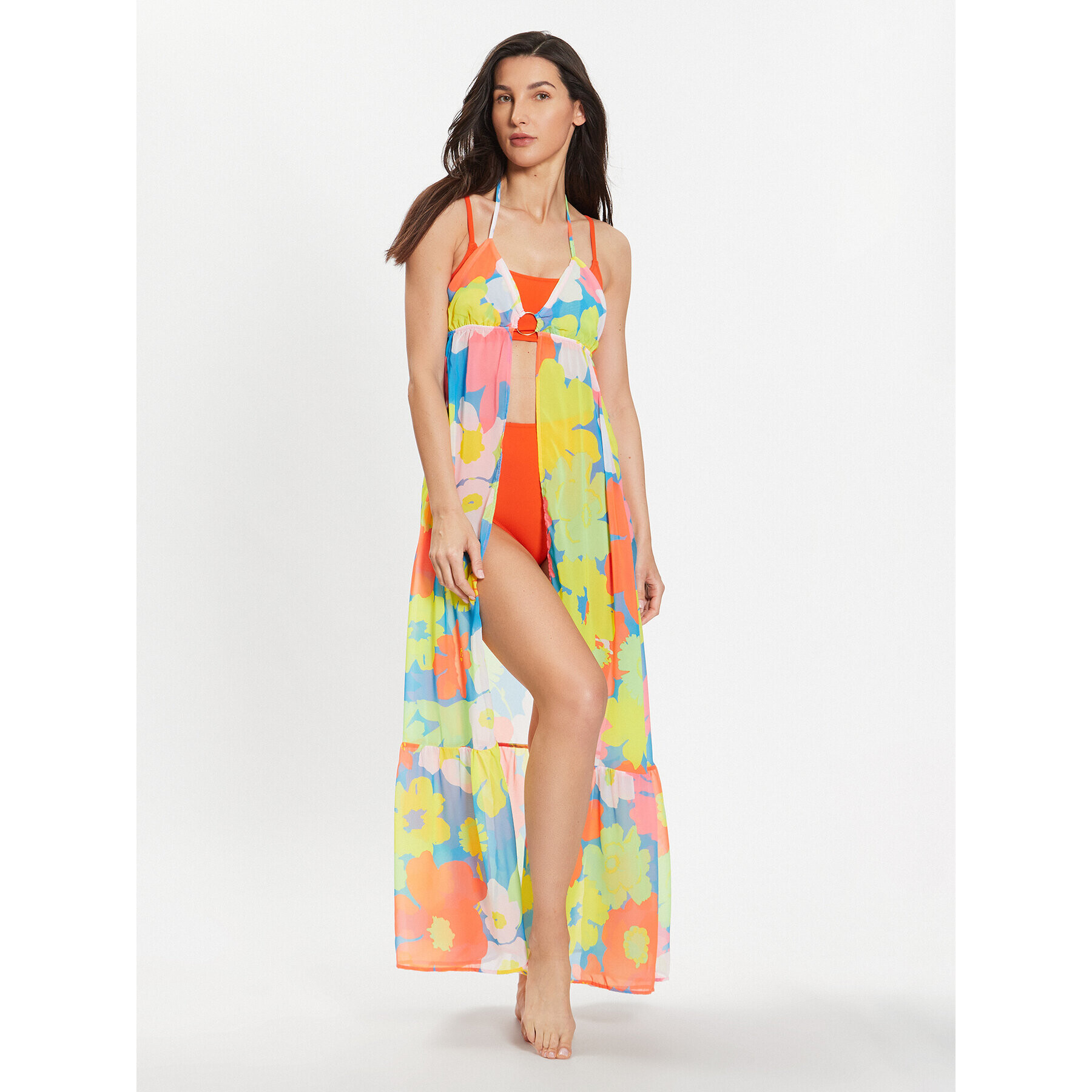 Maaji Rochie de plajă 2117CLD001 Colorat Regular Fit - Pled.ro