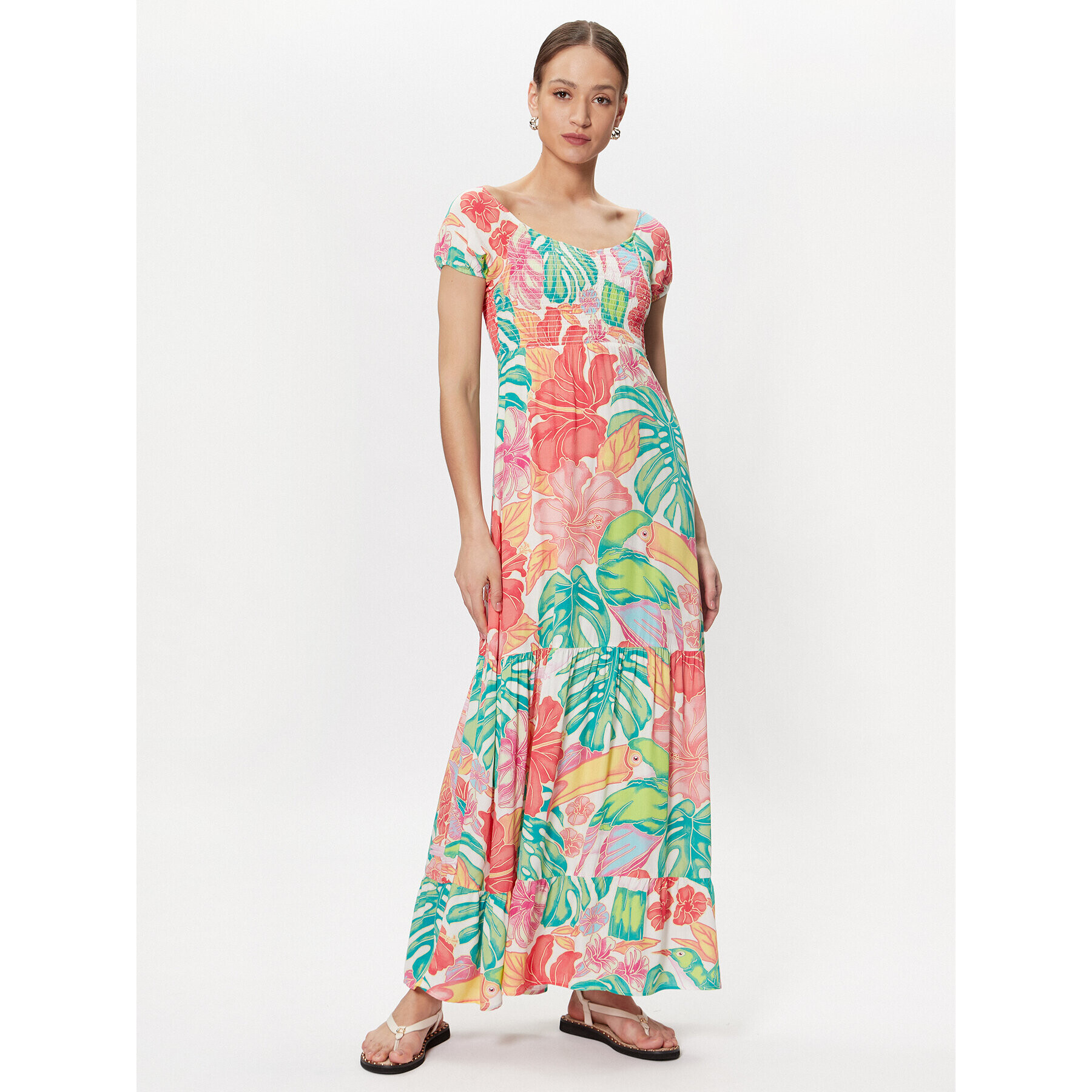 Maaji Rochie de vară 2030CLD001 Colorat Regular Fit - Pled.ro