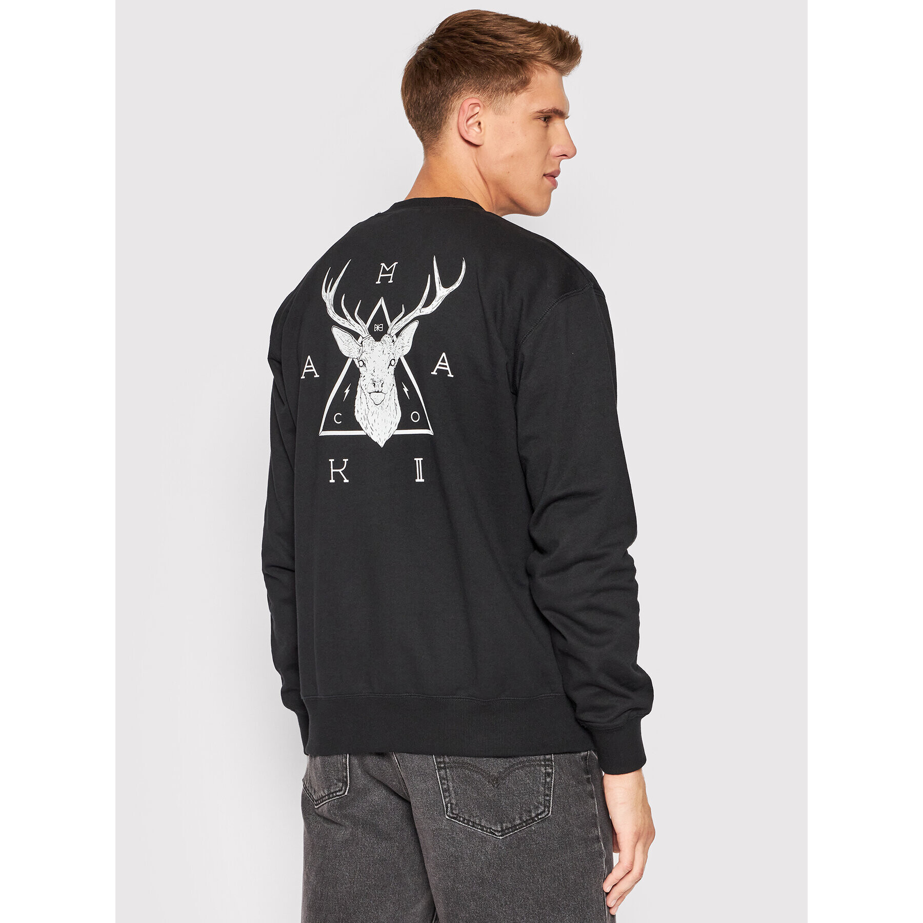 Makia Bluză Deer M41144 Negru Regular Fit - Pled.ro