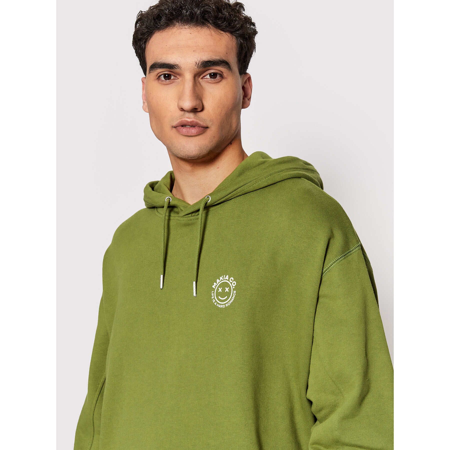 Makia Bluză Dizzy M40103 Verde Relaxed Fit - Pled.ro