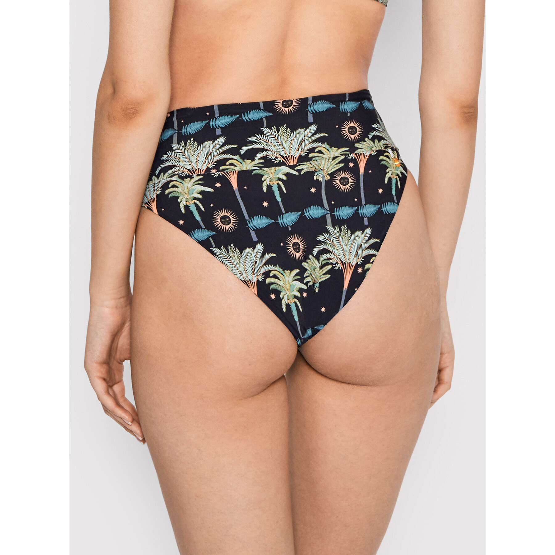 Malai Bikini partea de jos Palm Sunbeam Hella Cool B05136 Negru - Pled.ro