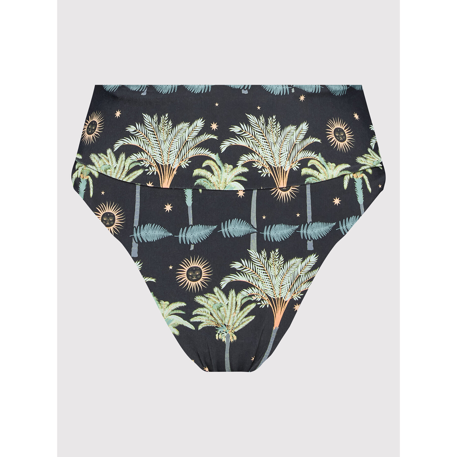 Malai Bikini partea de jos Palm Sunbeam Hella Cool B05136 Negru - Pled.ro