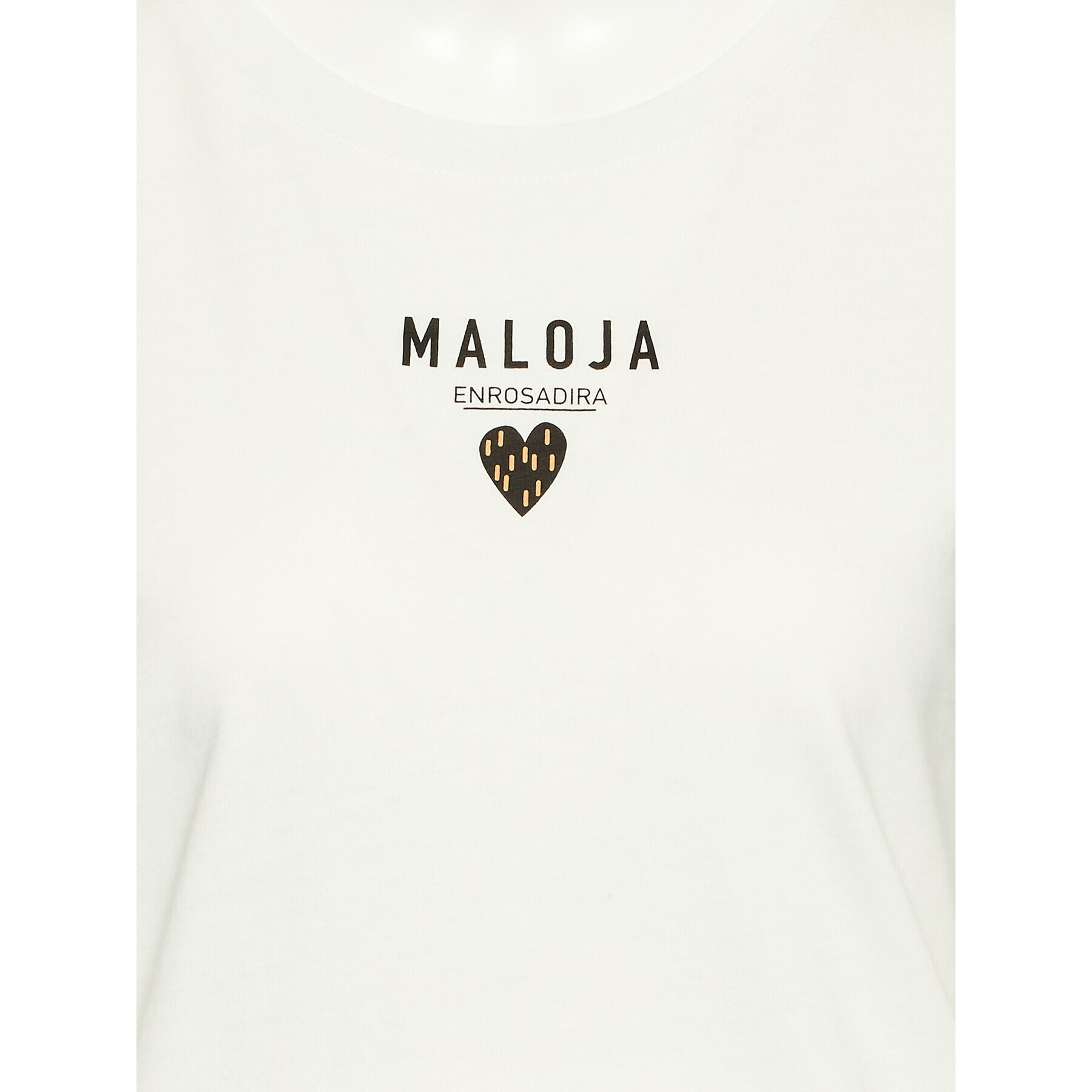 Maloja Tricou Planbellm 34405-1-8585 Alb Regular Fit - Pled.ro