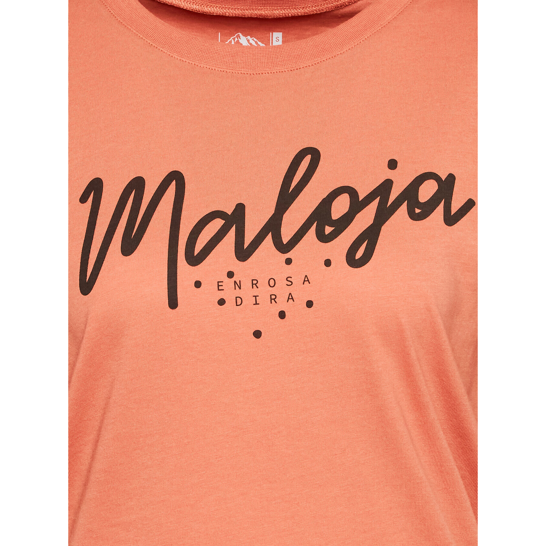 Maloja Tricou Vogelbeerem 34403-1-8583 Portocaliu Regular Fit - Pled.ro