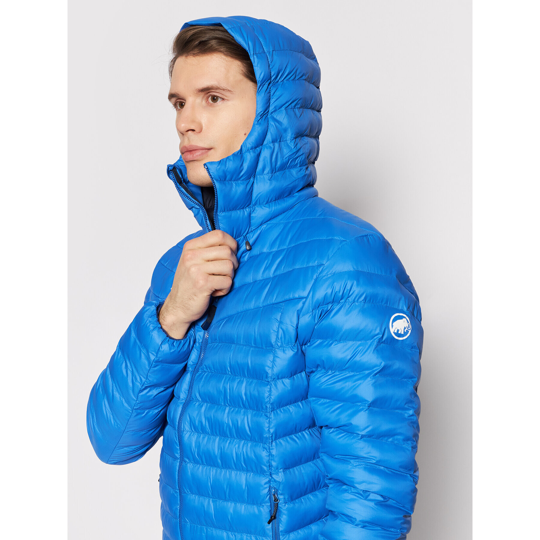 Mammut Geacă din puf Albula 1013-01780-5072-115 Albastru Regular Fit - Pled.ro