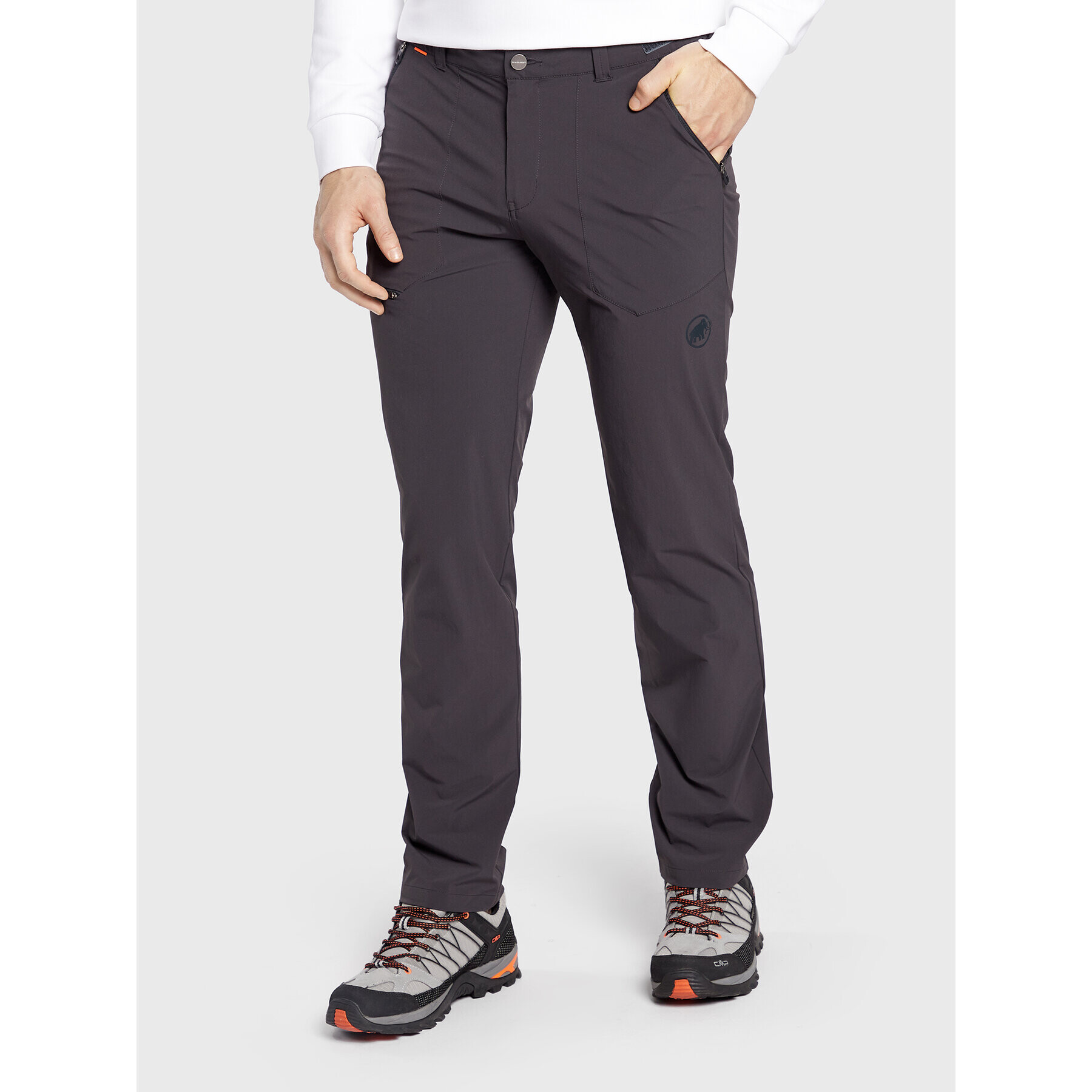 Mammut Pantaloni outdoor Runbold 1022-01670-00150-50-10 Gri Athletic Fit - Pled.ro