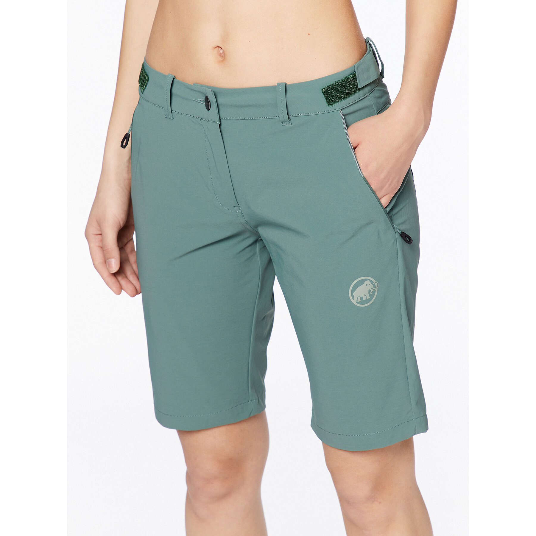 Mammut Pantaloni scurți sport 1023-00720 Verde Athletic Fit - Pled.ro