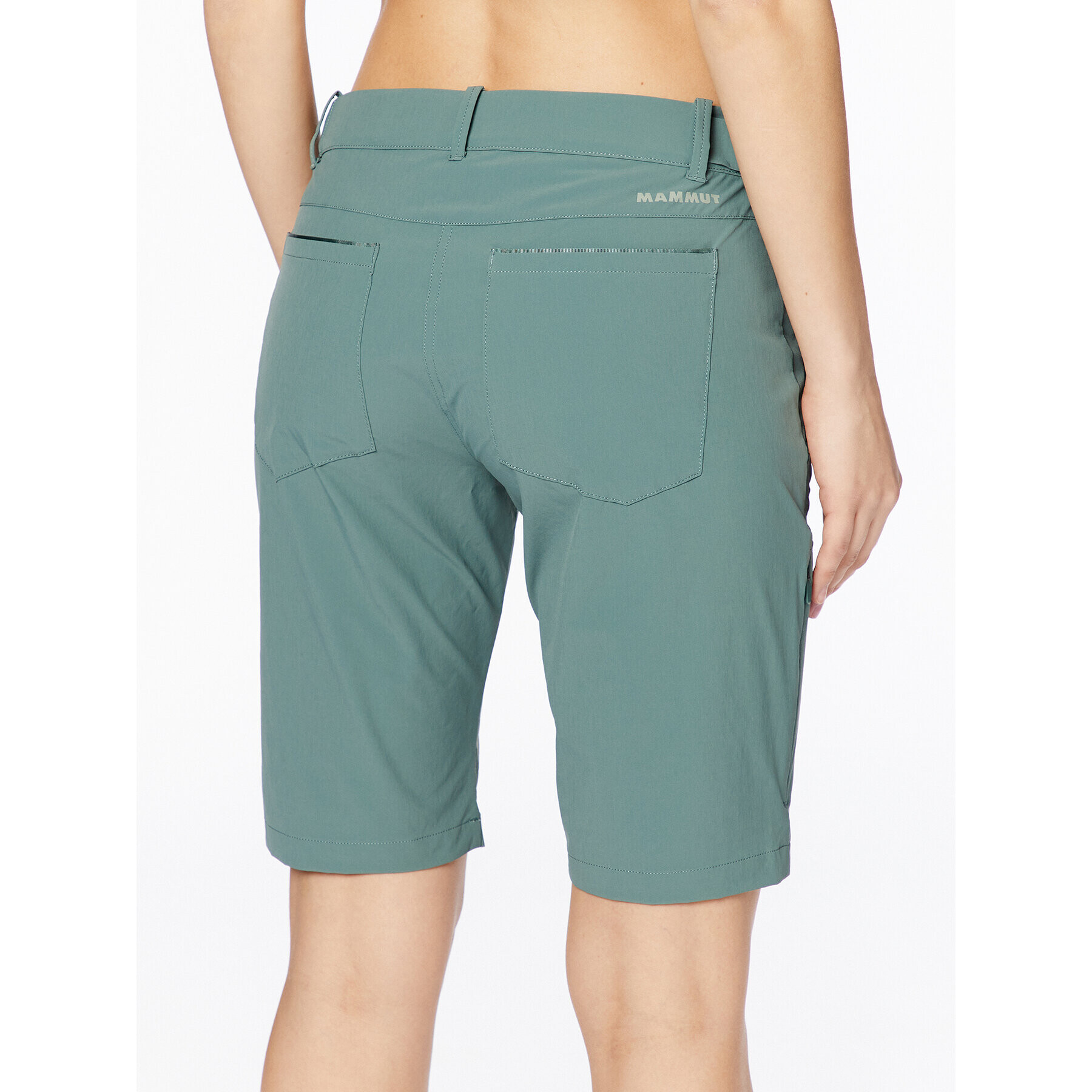 Mammut Pantaloni scurți sport 1023-00720 Verde Athletic Fit - Pled.ro