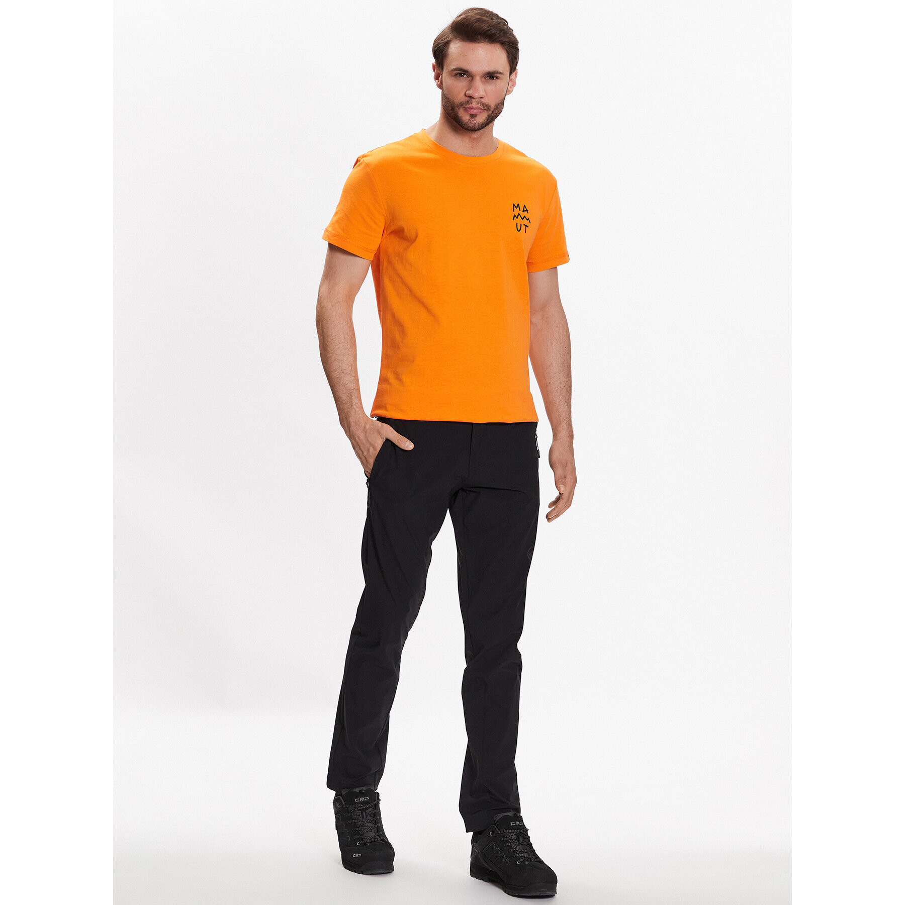 Mammut Tricou 1017-05210 Portocaliu Regular Fit - Pled.ro