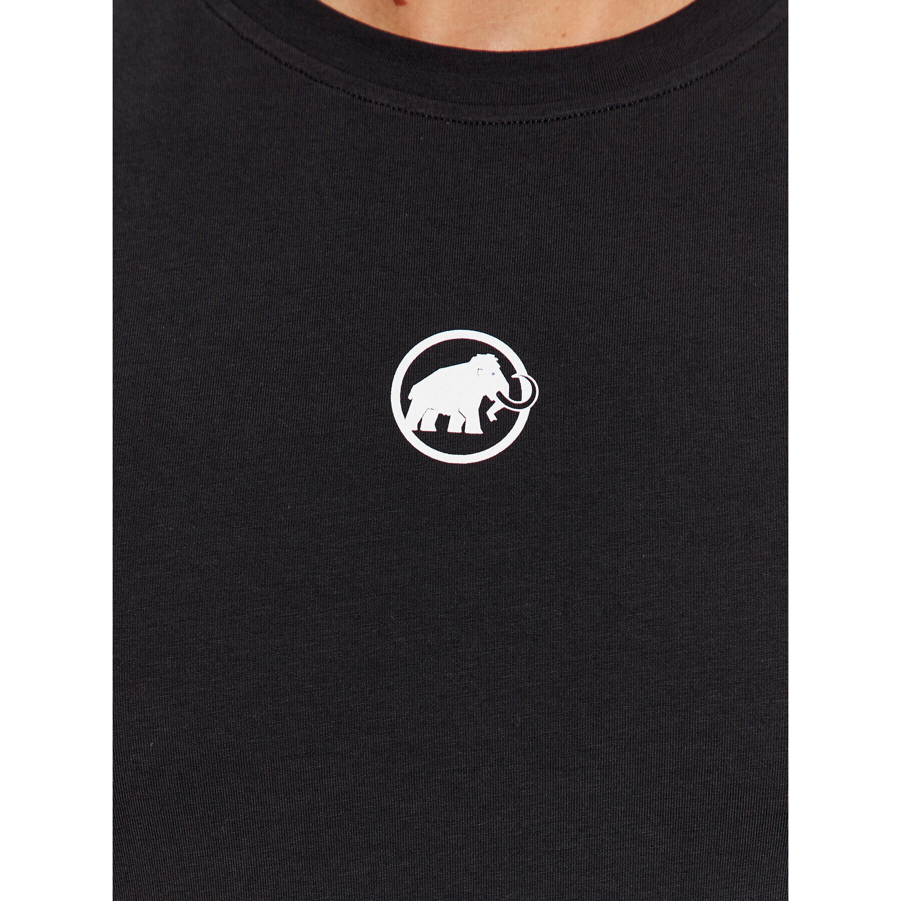 Mammut Tricou Seon T-Shirt Original 1017-04481-0001-113 Negru Regular Fit - Pled.ro