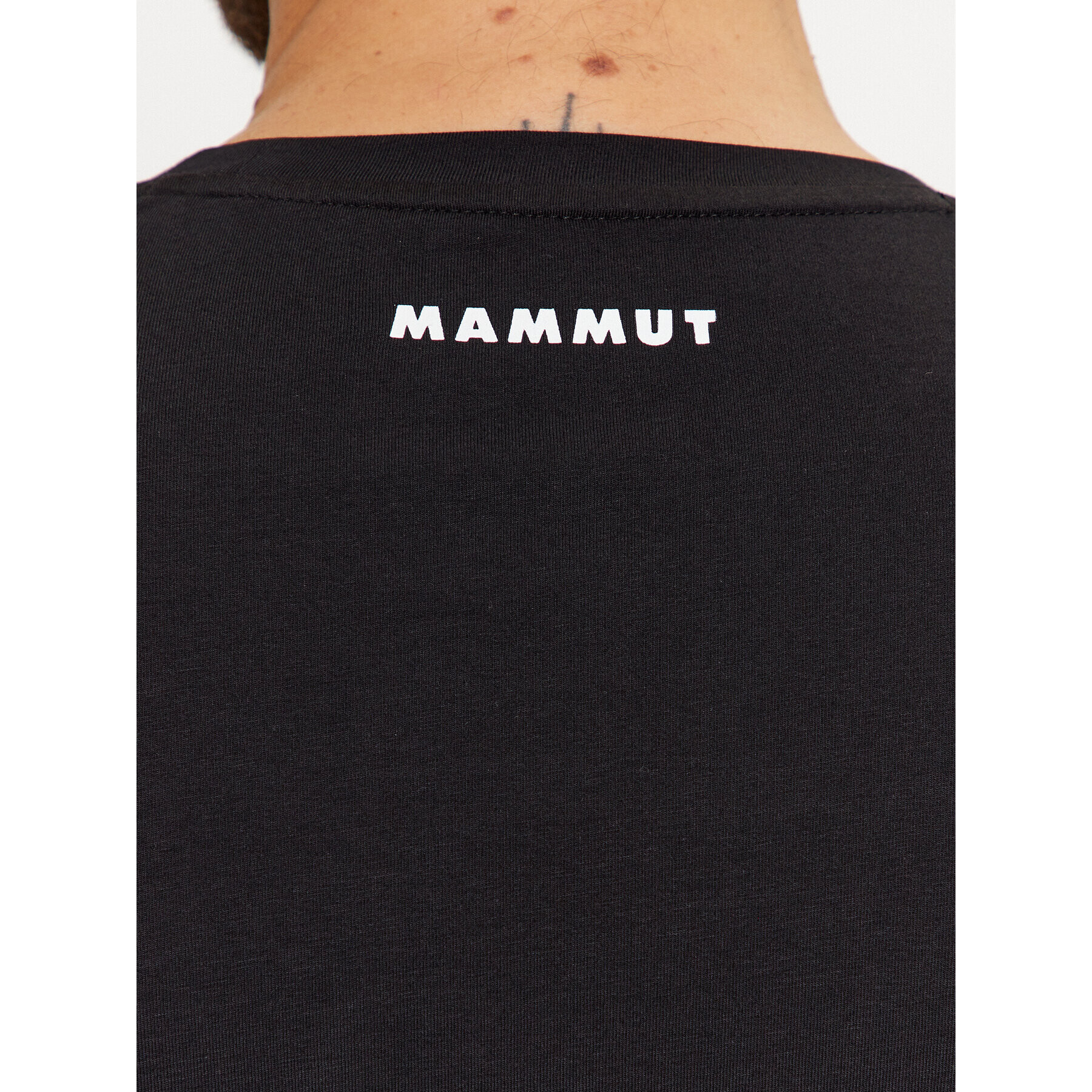 Mammut Tricou Seon T-Shirt Original 1017-04481-0001-113 Negru Regular Fit - Pled.ro