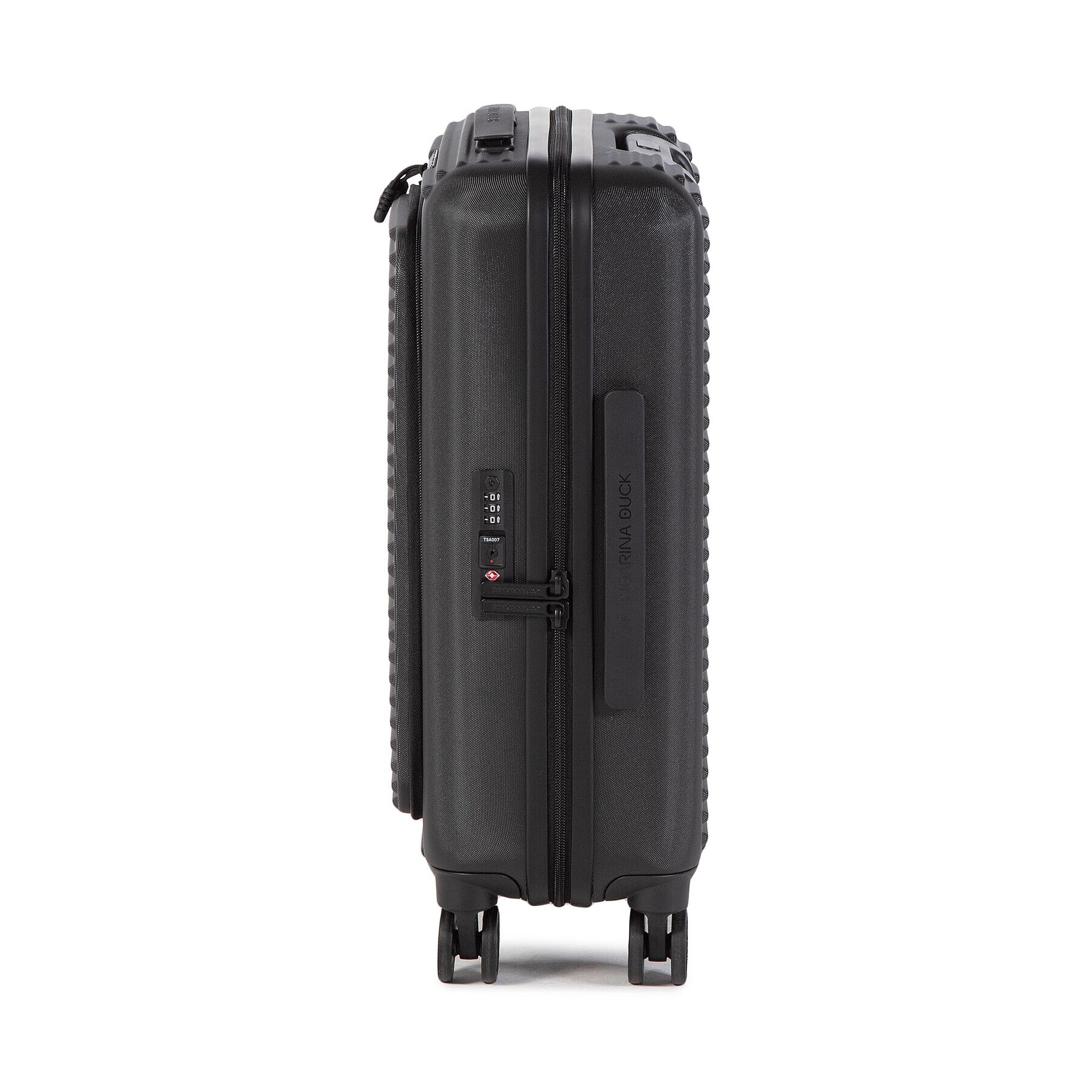 Mandarina Duck Valiză Mică Rigidă Tank Case P10FSV22 Negru - Pled.ro