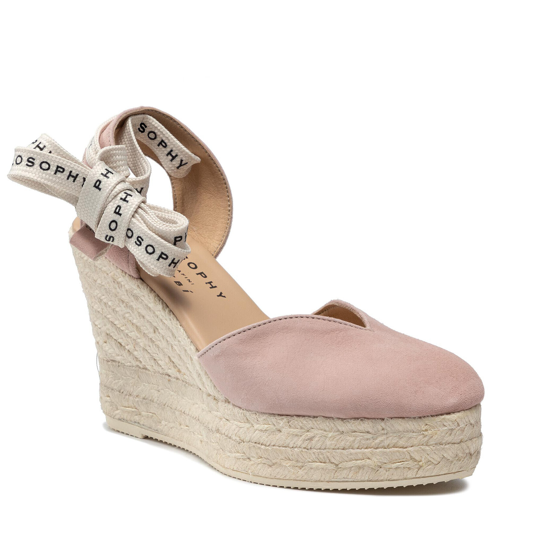 Manebi Espadrile by Philosophy Di Lorenzo Serafini 41A6301-8003-0226 Roz - Pled.ro