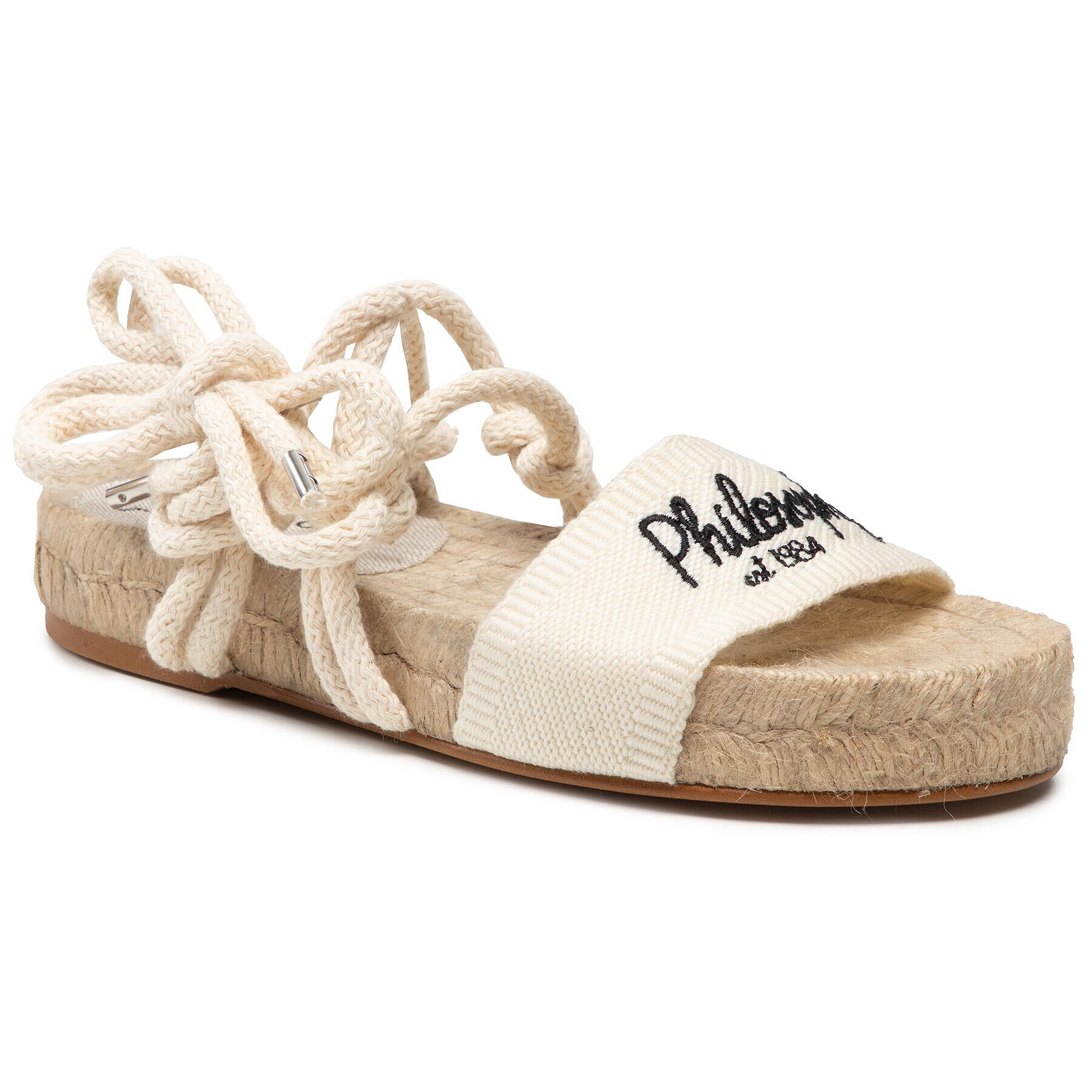 Manebi Espadrile by Philosophy Di Lorenzo Serafini 41A6302-8207-0002 Bej - Pled.ro