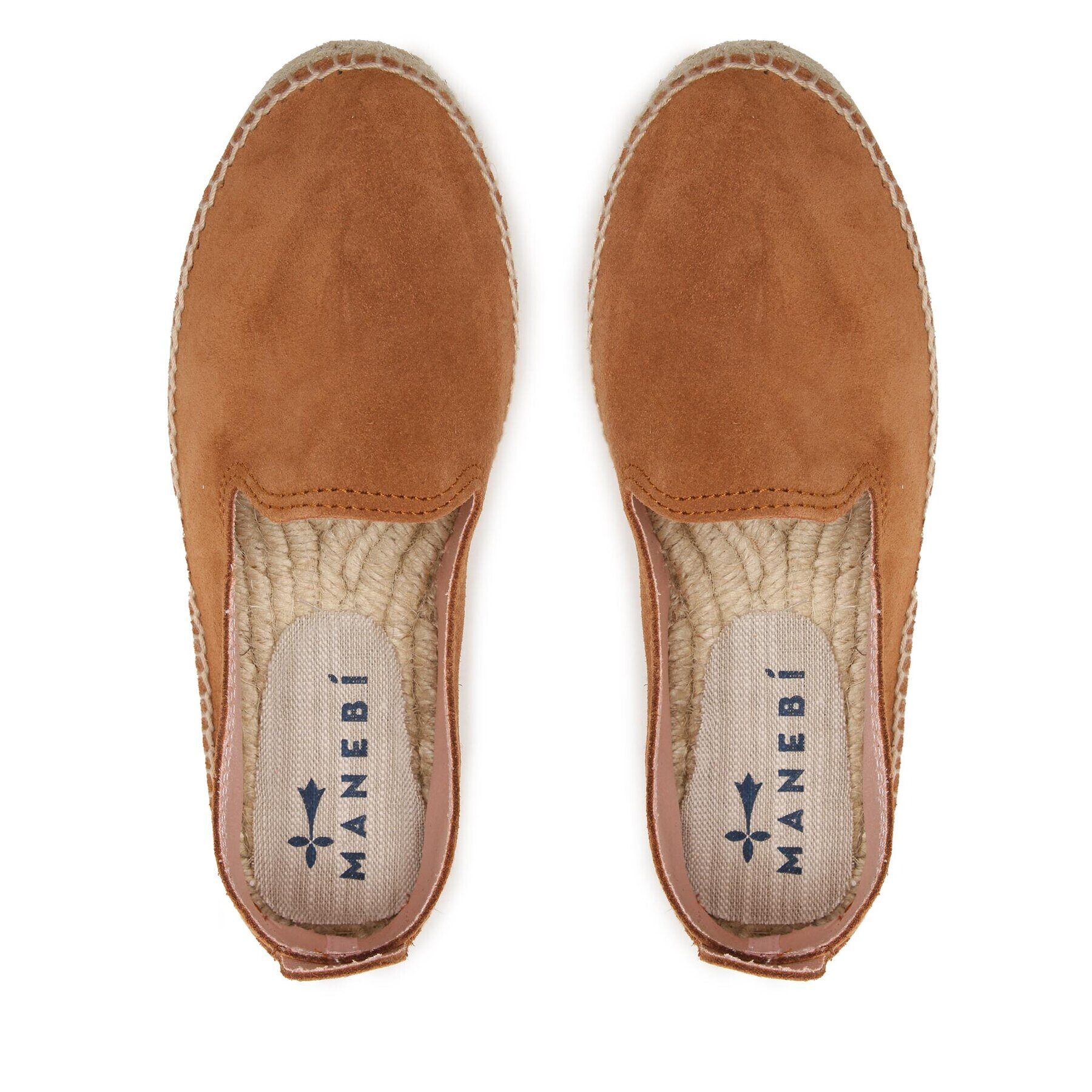 Manebi Espadrile Double Sole Espadrilles R 3.9 D0 Maro - Pled.ro