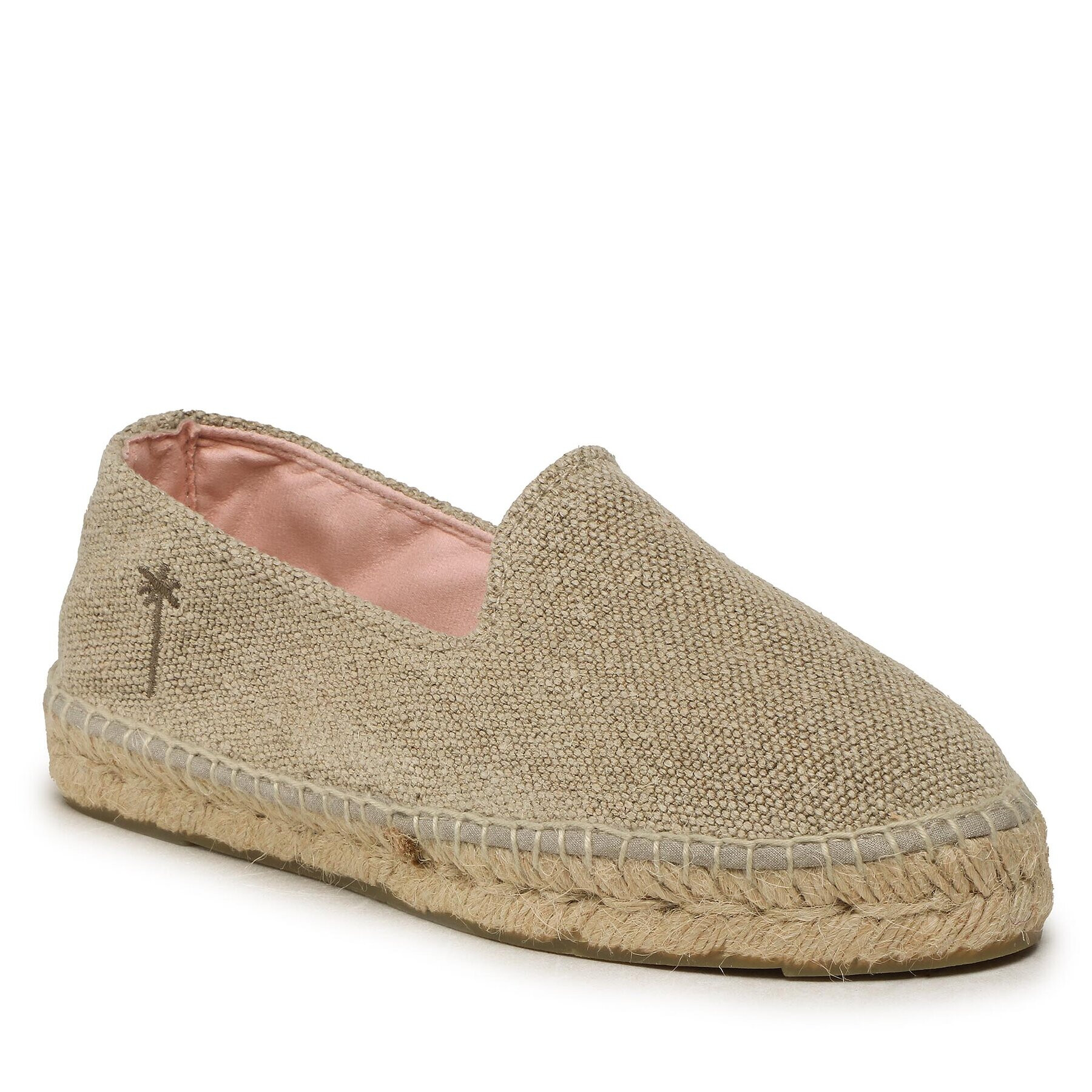 Manebi Espadrile Flat Espadrilles O 7.1 NO Bej - Pled.ro