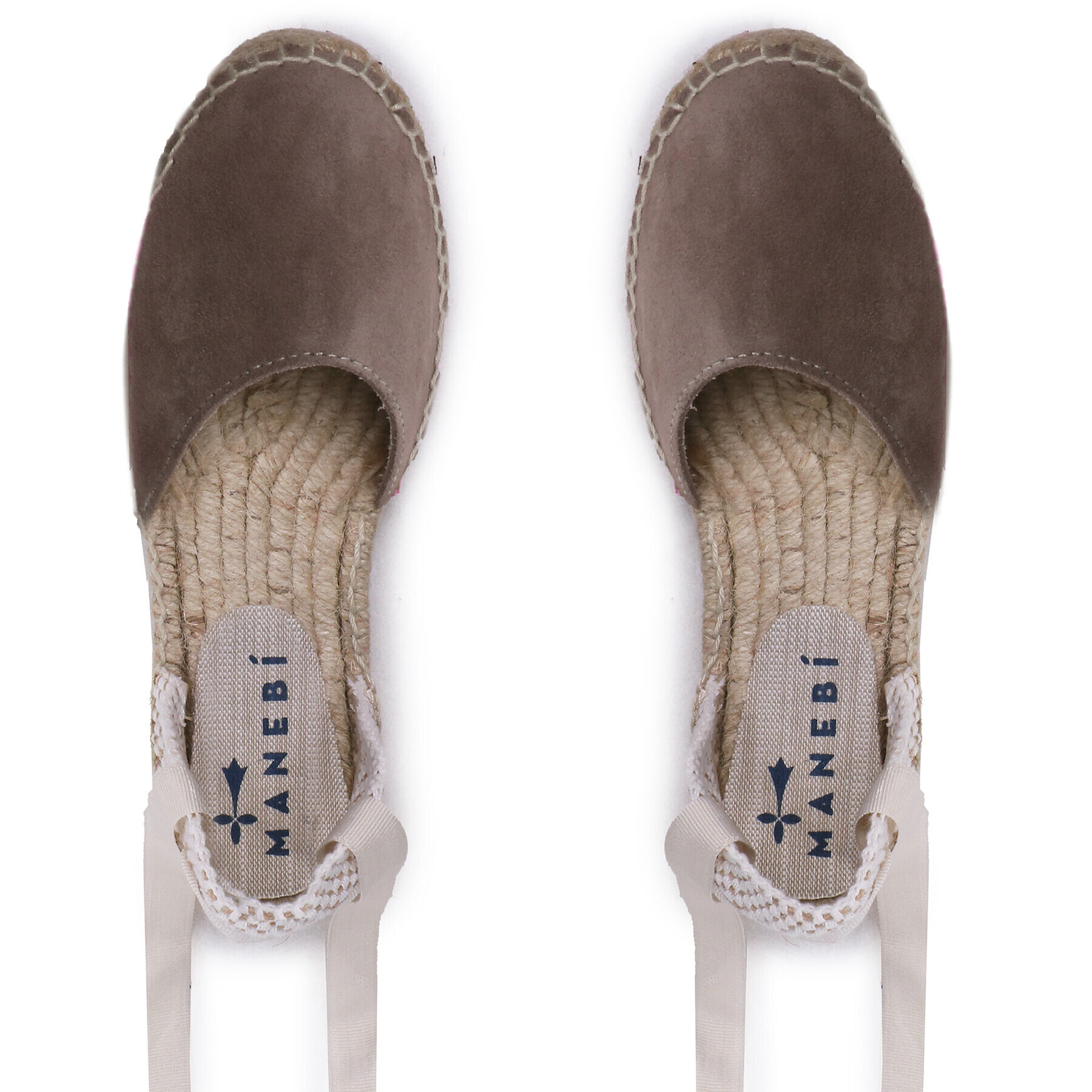 Manebi Espadrile Flat Valenciana Espadrilles K 1.9 P0 Maro - Pled.ro