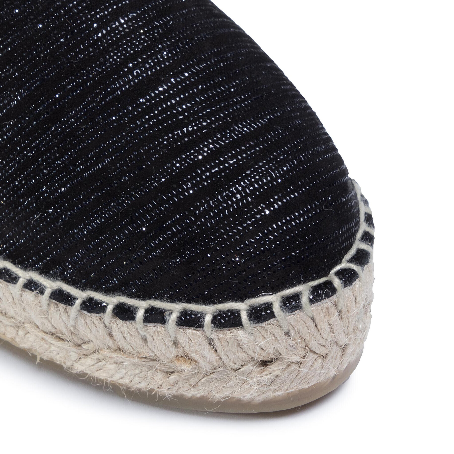 Manebi Espadrile Flat Valenciana G 0.1 P0 Negru - Pled.ro